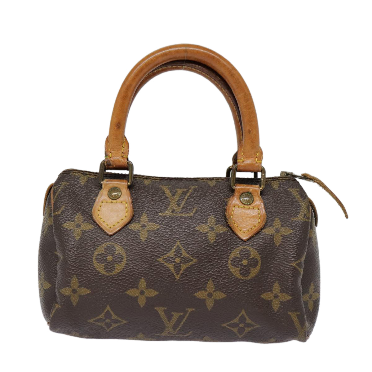 LOUIS VUITTON Monogram Mini Speedy Hand Bag M41534 LV 87712