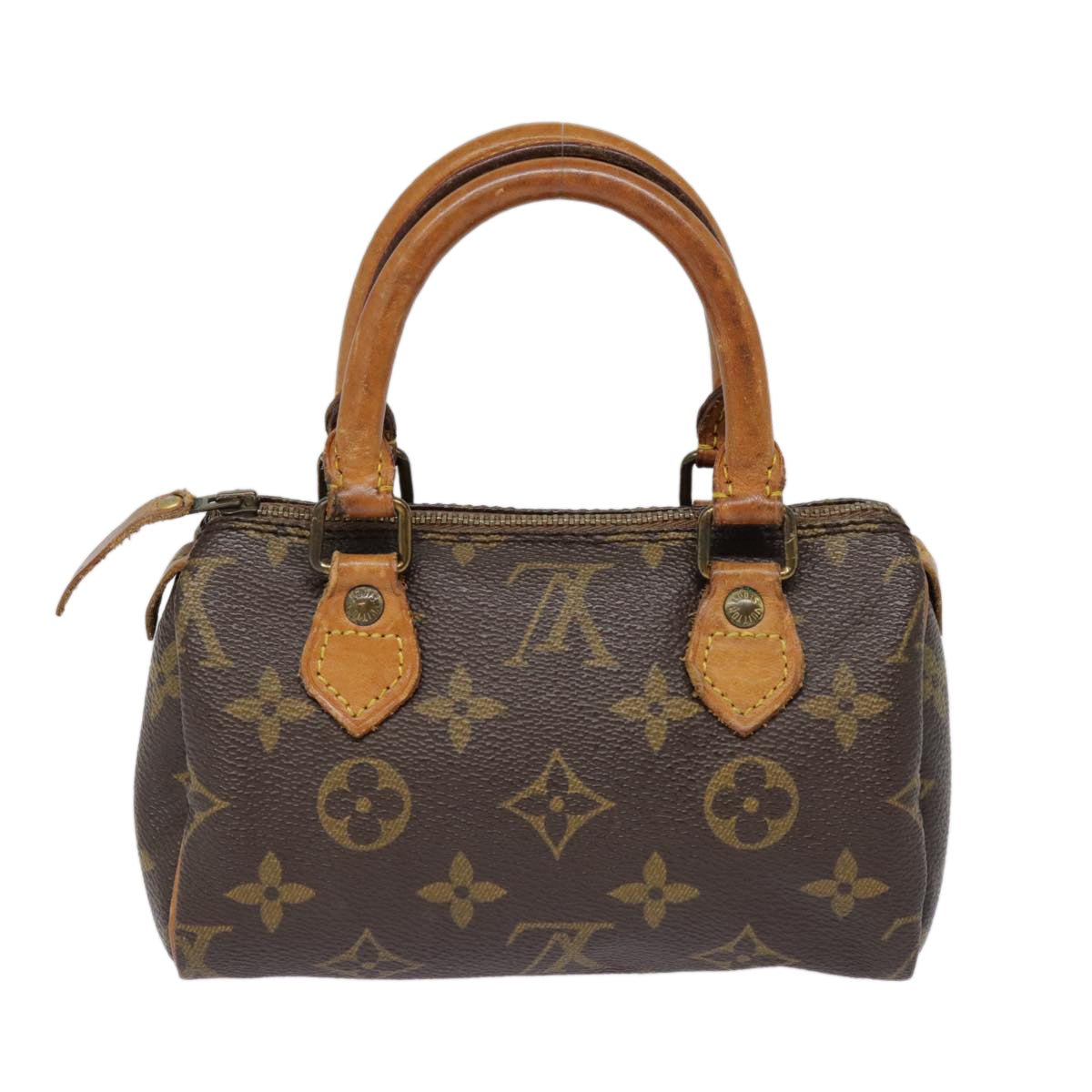 LOUIS VUITTON Monogram Mini Speedy Hand Bag M41534 LV 87712