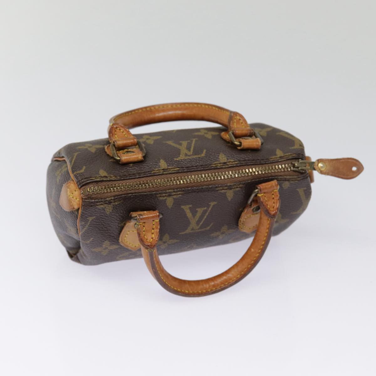 LOUIS VUITTON Monogram Mini Speedy Hand Bag M41534 LV 87712