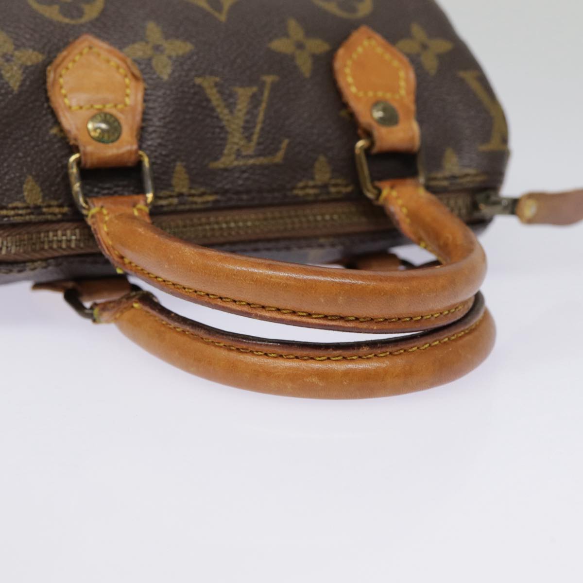LOUIS VUITTON Monogram Mini Speedy Hand Bag M41534 LV 87712