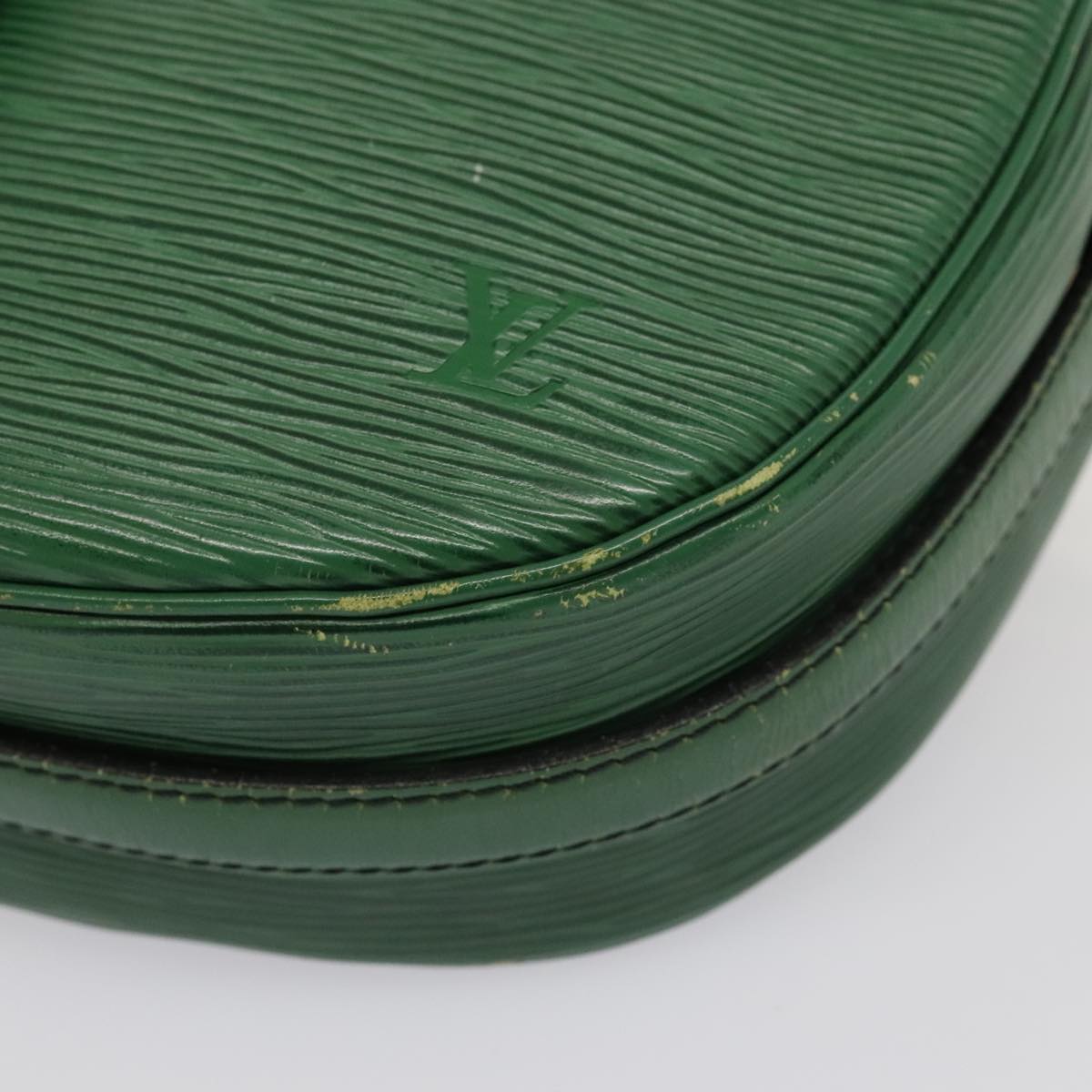 LOUIS VUITTON Epi Jeune Fille MM Shoulder Bag Green M52154 LV 87714