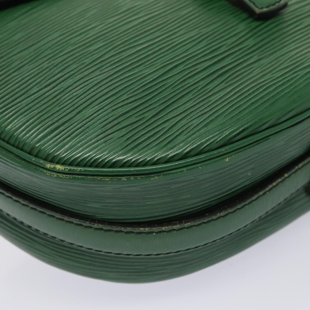 LOUIS VUITTON Epi Jeune Fille MM Shoulder Bag Green M52154 LV 87714