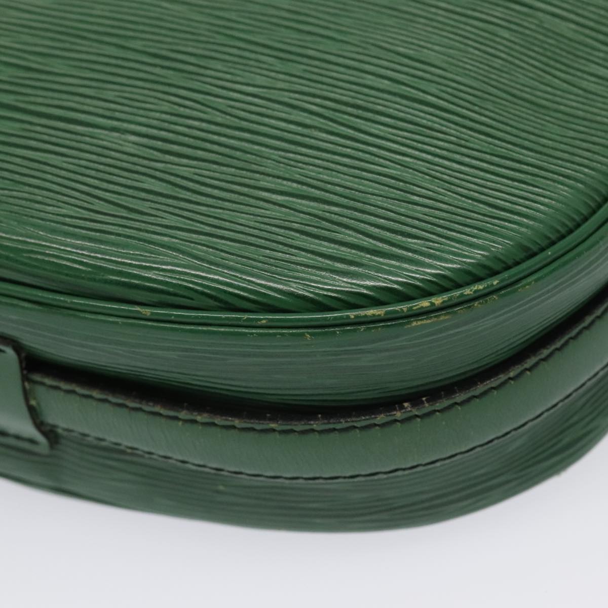 LOUIS VUITTON Epi Jeune Fille MM Shoulder Bag Green M52154 LV 87714