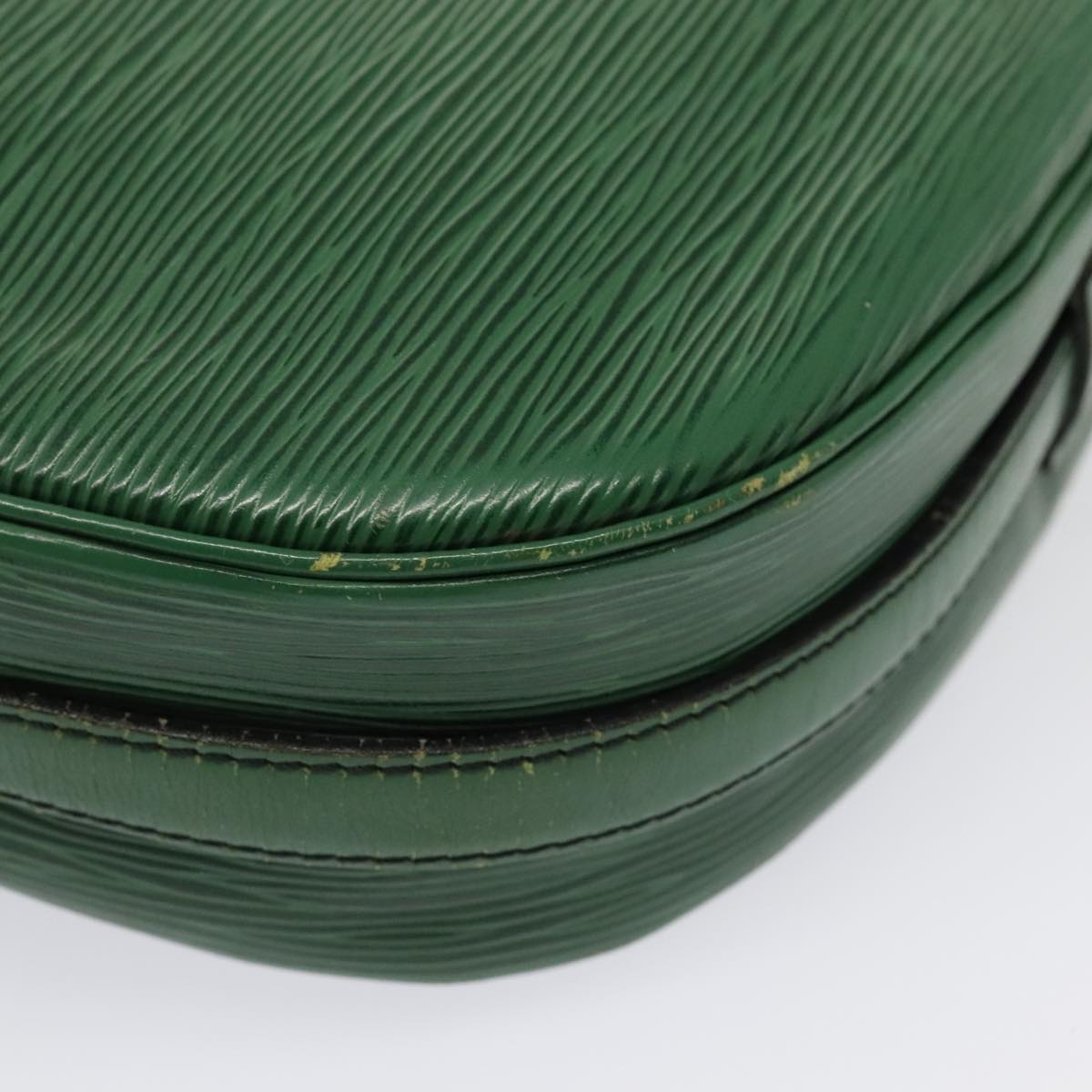 LOUIS VUITTON Epi Jeune Fille MM Shoulder Bag Green M52154 LV 87714