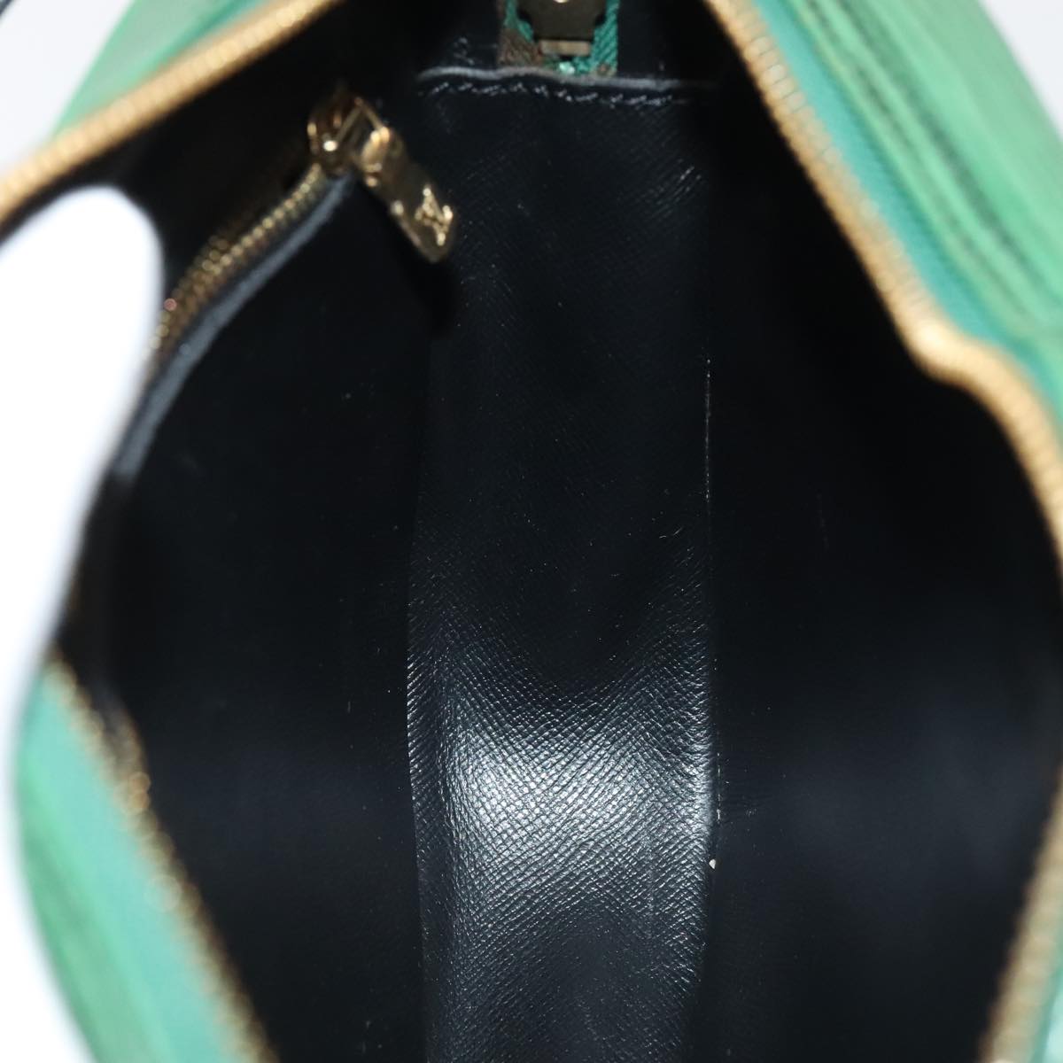 LOUIS VUITTON Epi Jeune Fille MM Shoulder Bag Green M52154 LV 87714