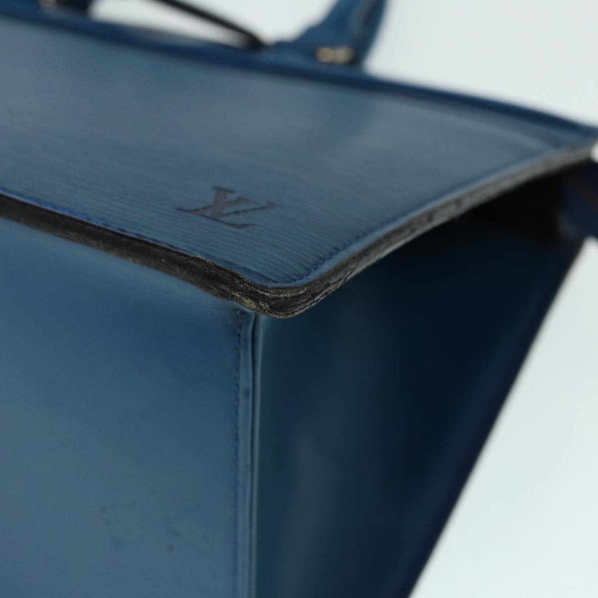 LOUIS VUITTON Epi Riviera Hand Bag Blue M48185 LV 87715