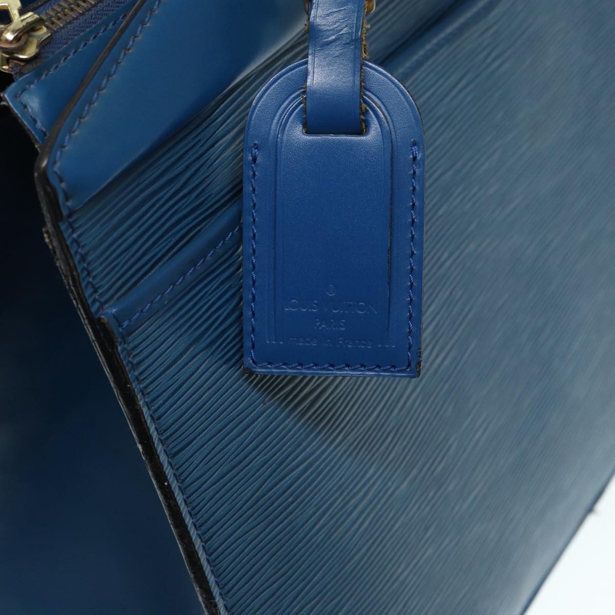 LOUIS VUITTON Epi Riviera Hand Bag Blue M48185 LV 87715