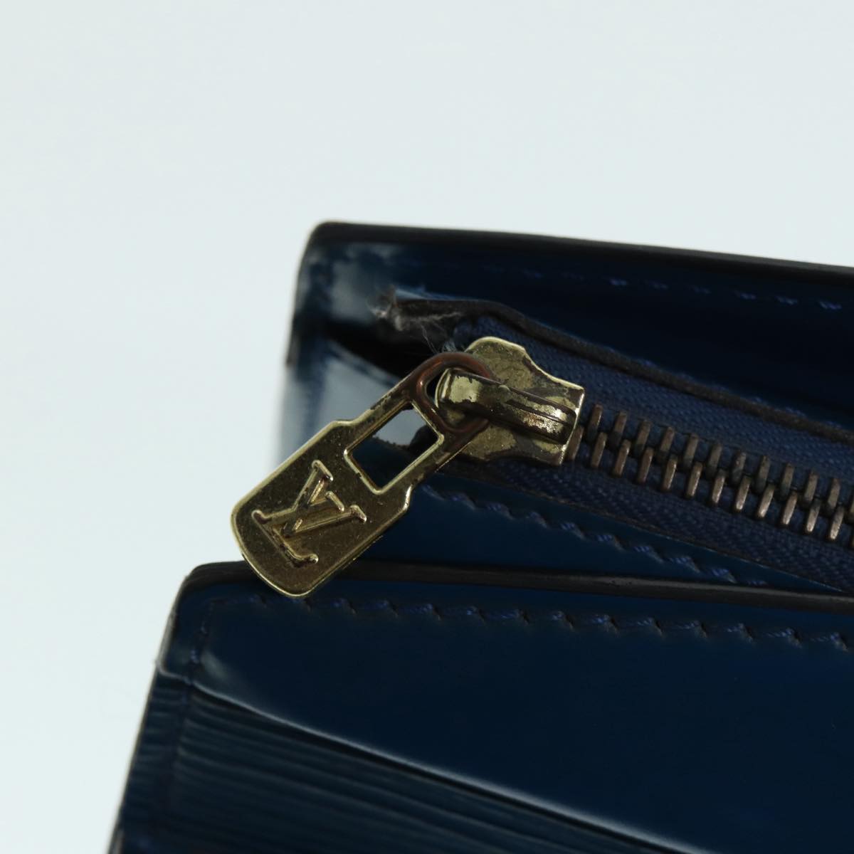 LOUIS VUITTON Epi Riviera Hand Bag Blue M48185 LV 87715