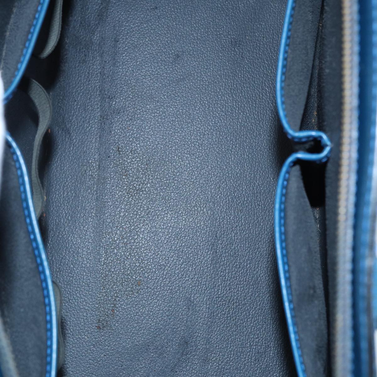 LOUIS VUITTON Epi Riviera Hand Bag Blue M48185 LV 87715