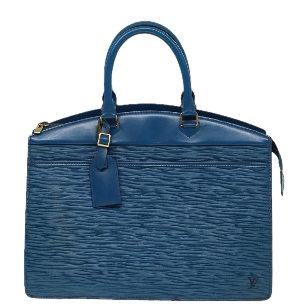 LOUIS VUITTON Epi Riviera Hand Bag Blue M48185 LV 87715