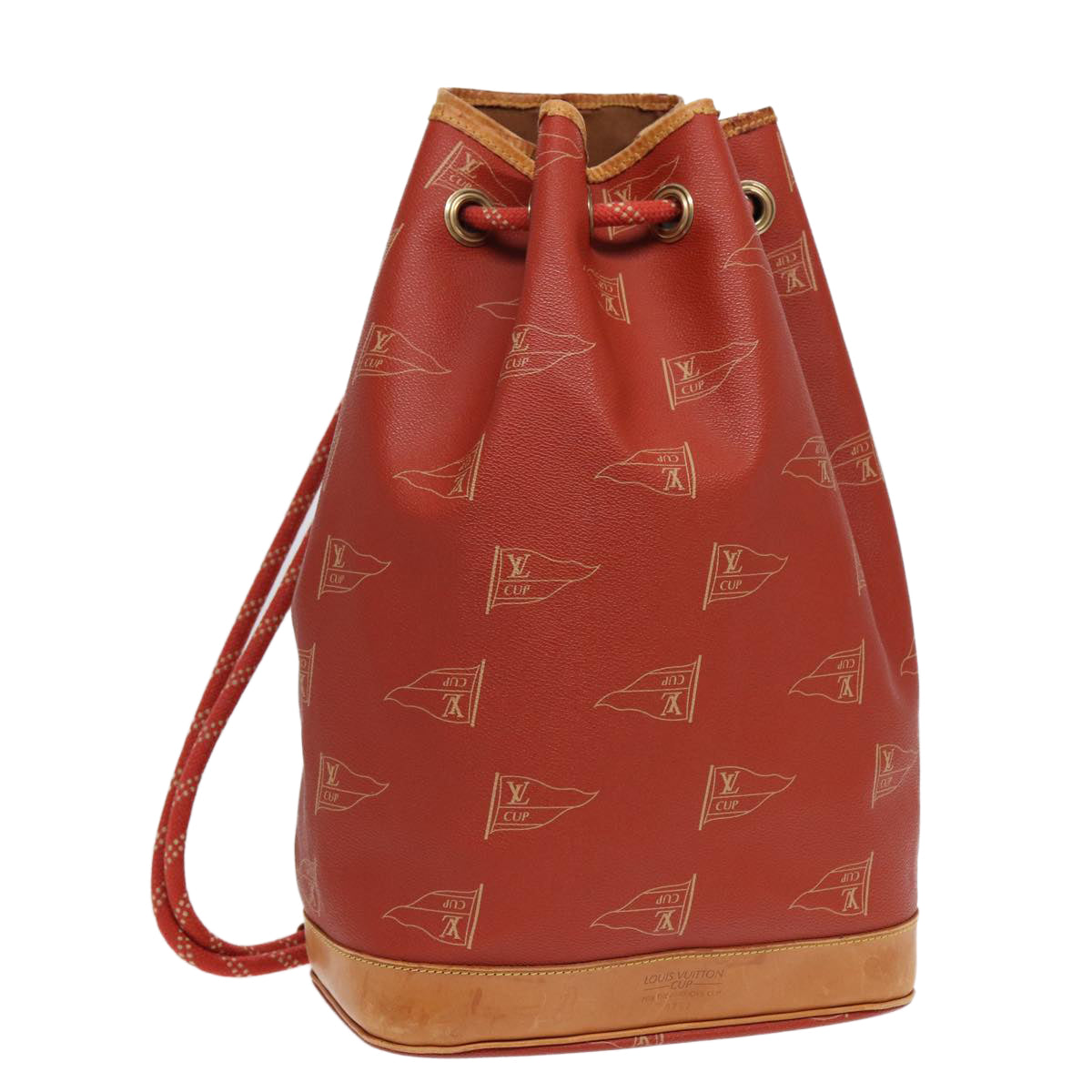 LOUIS VUITTON LV CUP Saint Tropez Shoulder Bag Red M80026 LV 87717