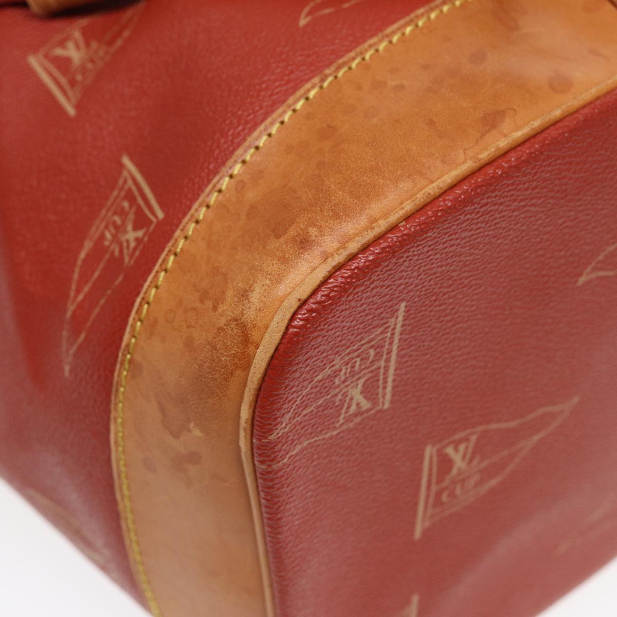 LOUIS VUITTON LV CUP Saint Tropez Shoulder Bag Red M80026 LV 87717