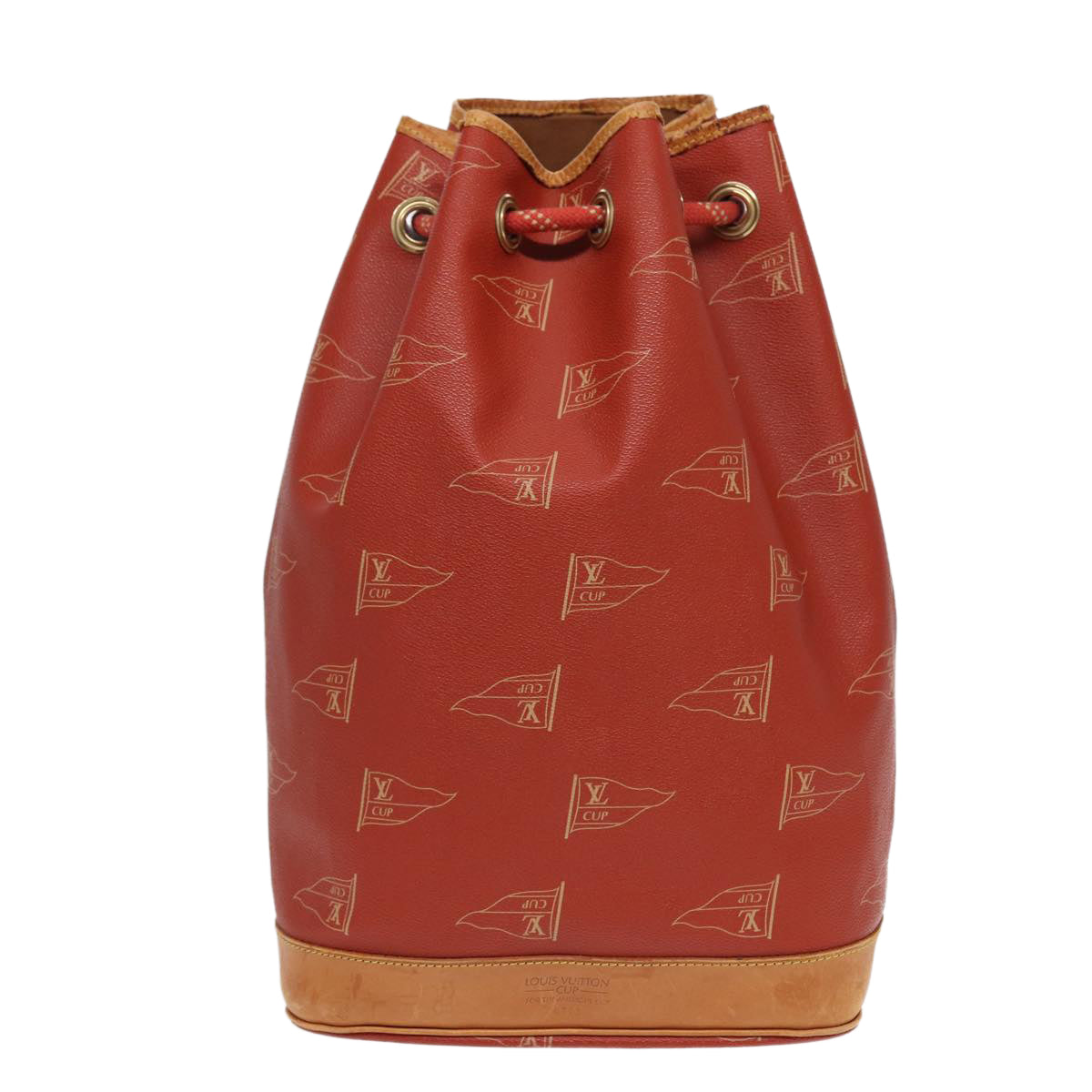 LOUIS VUITTON LV CUP Saint Tropez Shoulder Bag Red M80026 LV 87717