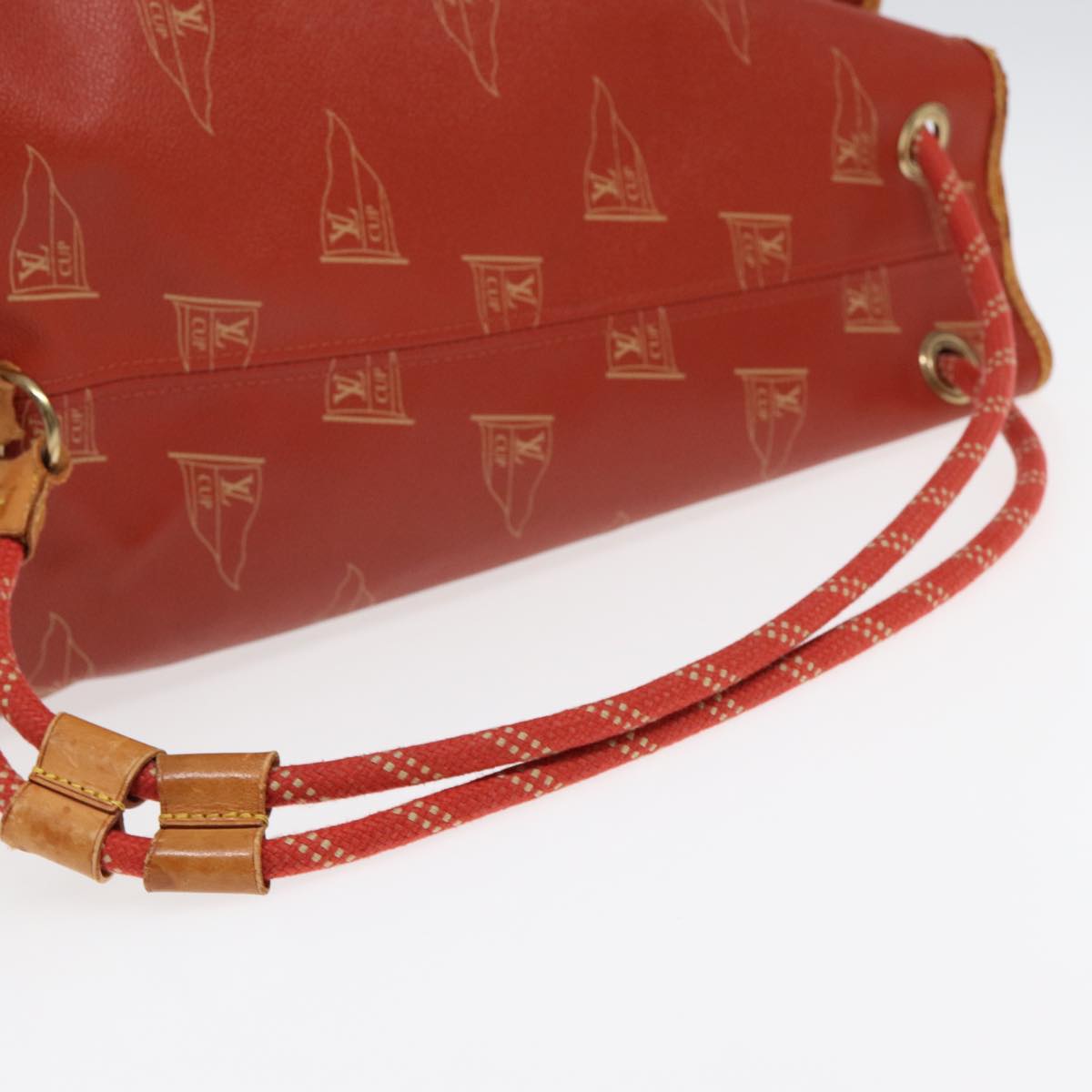 LOUIS VUITTON LV CUP Saint Tropez Shoulder Bag Red M80026 LV 87717