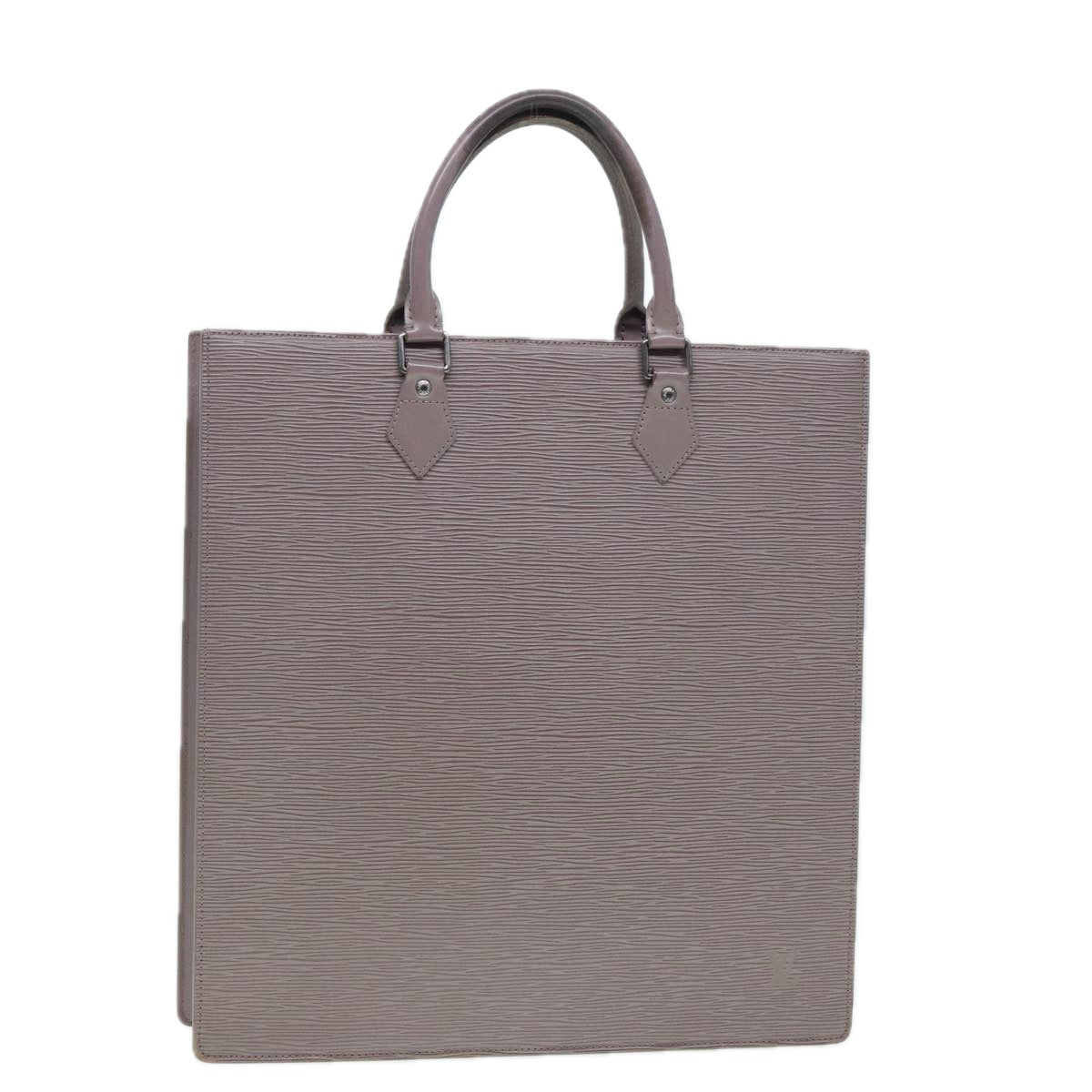 LOUIS VUITTON Epi Sac Plat Hand Bag Lilac M5207B LV 87718