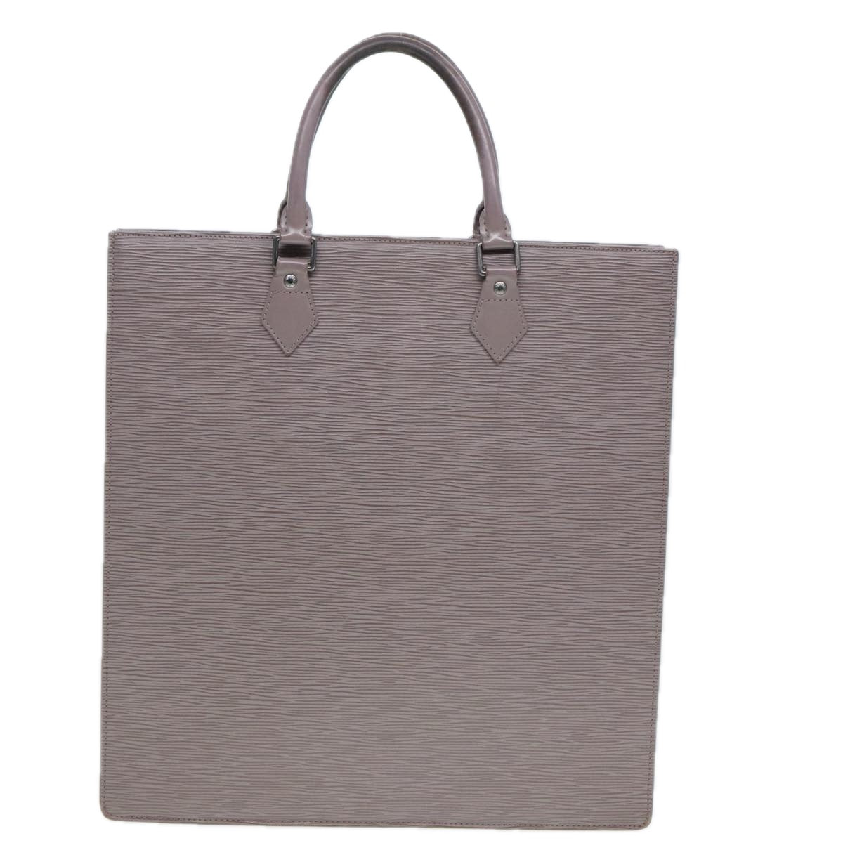 LOUIS VUITTON Epi Sac Plat Hand Bag Lilac M5207B LV 87718