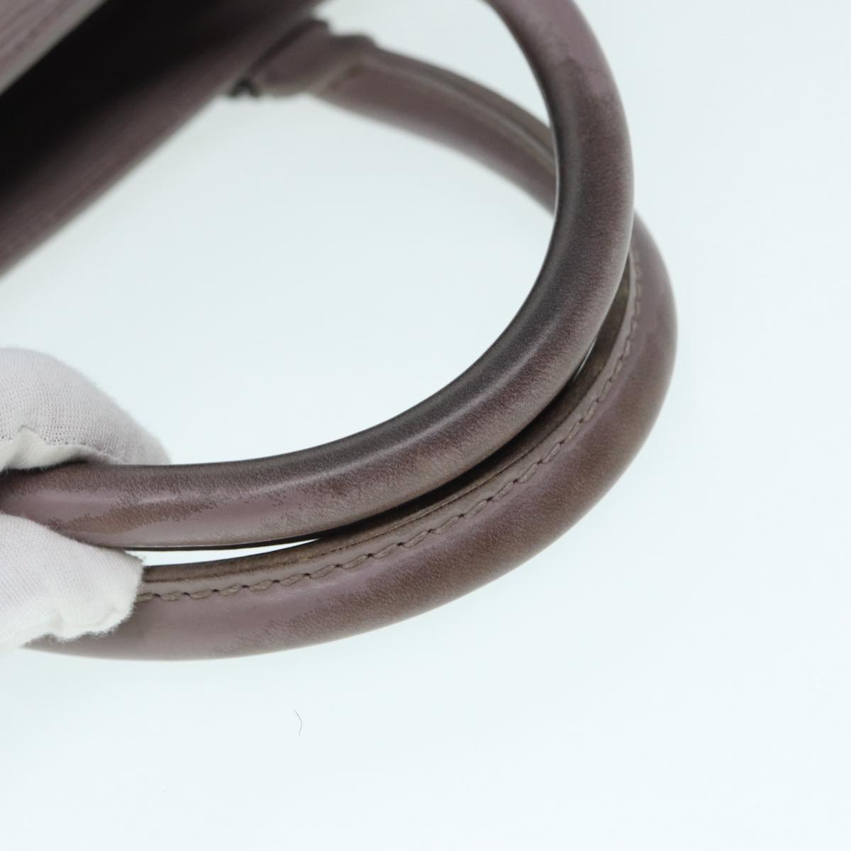 LOUIS VUITTON Epi Sac Plat Hand Bag Lilac M5207B LV 87718