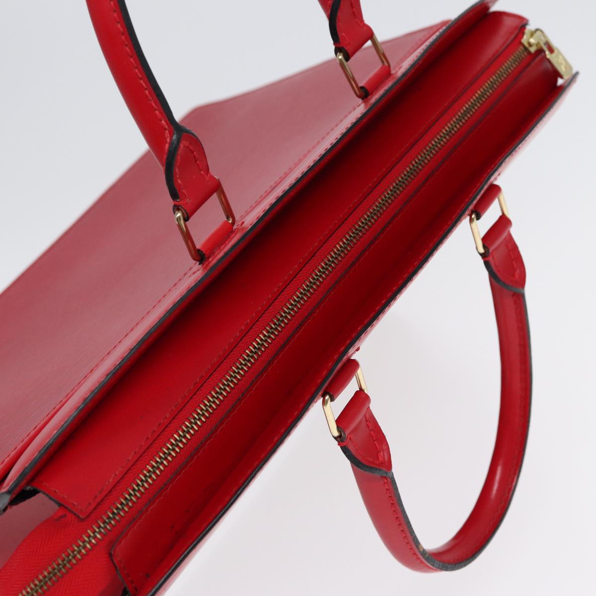 LOUIS VUITTON Epi Riviera Hand Bag Red M48187 LV 87787