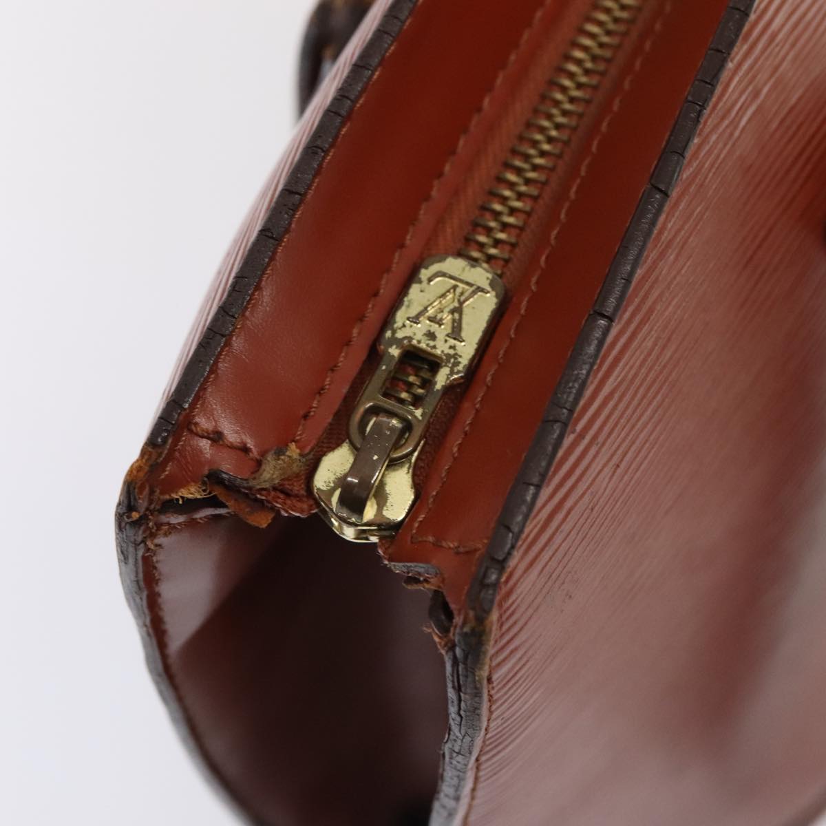 LOUIS VUITTON Epi Saint Jacques Shopping Shoulder Bag Brown M52263 87790