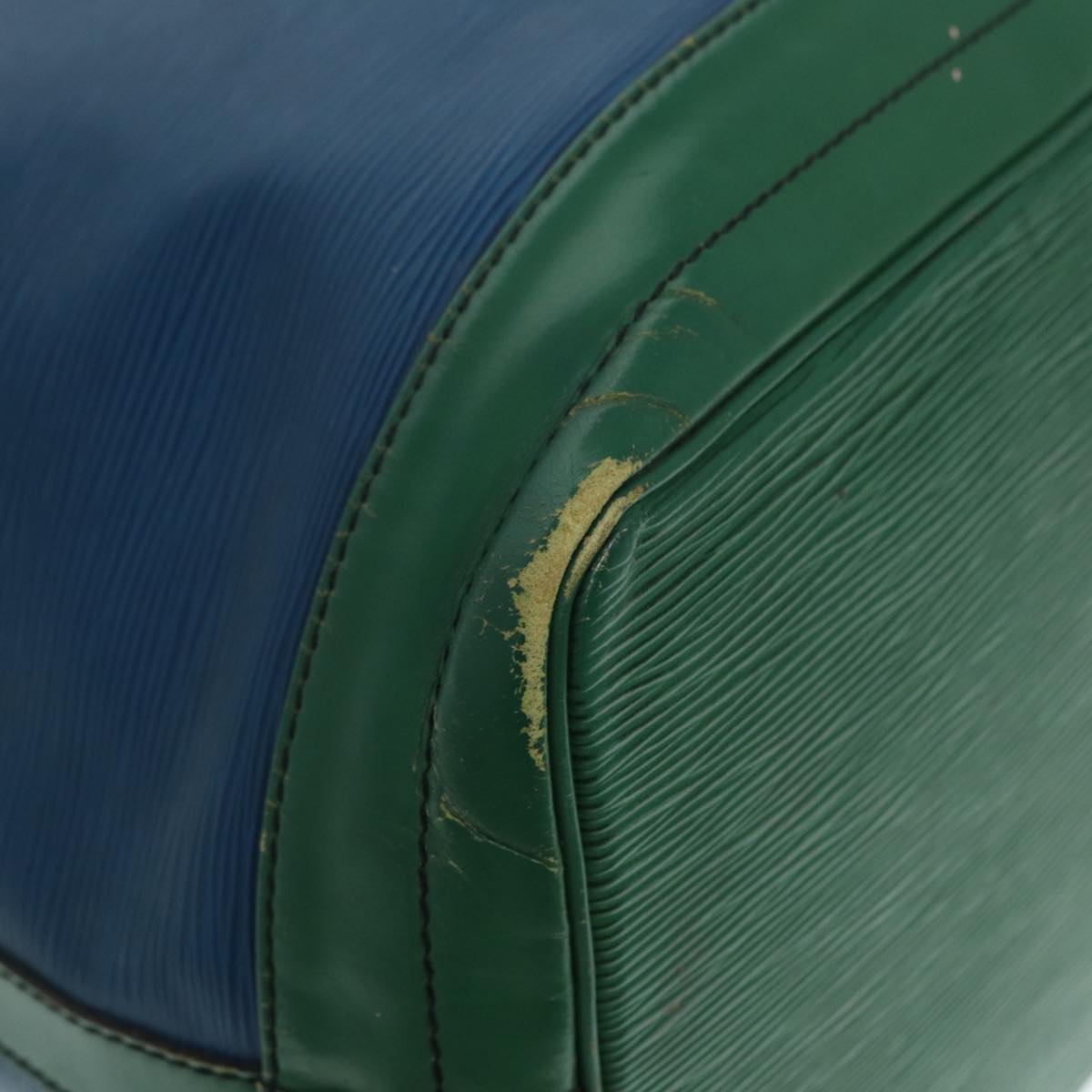 LOUIS VUITTON Epi Noe Shoulder Bag Bicolor Green Blue M44044 LV 87792