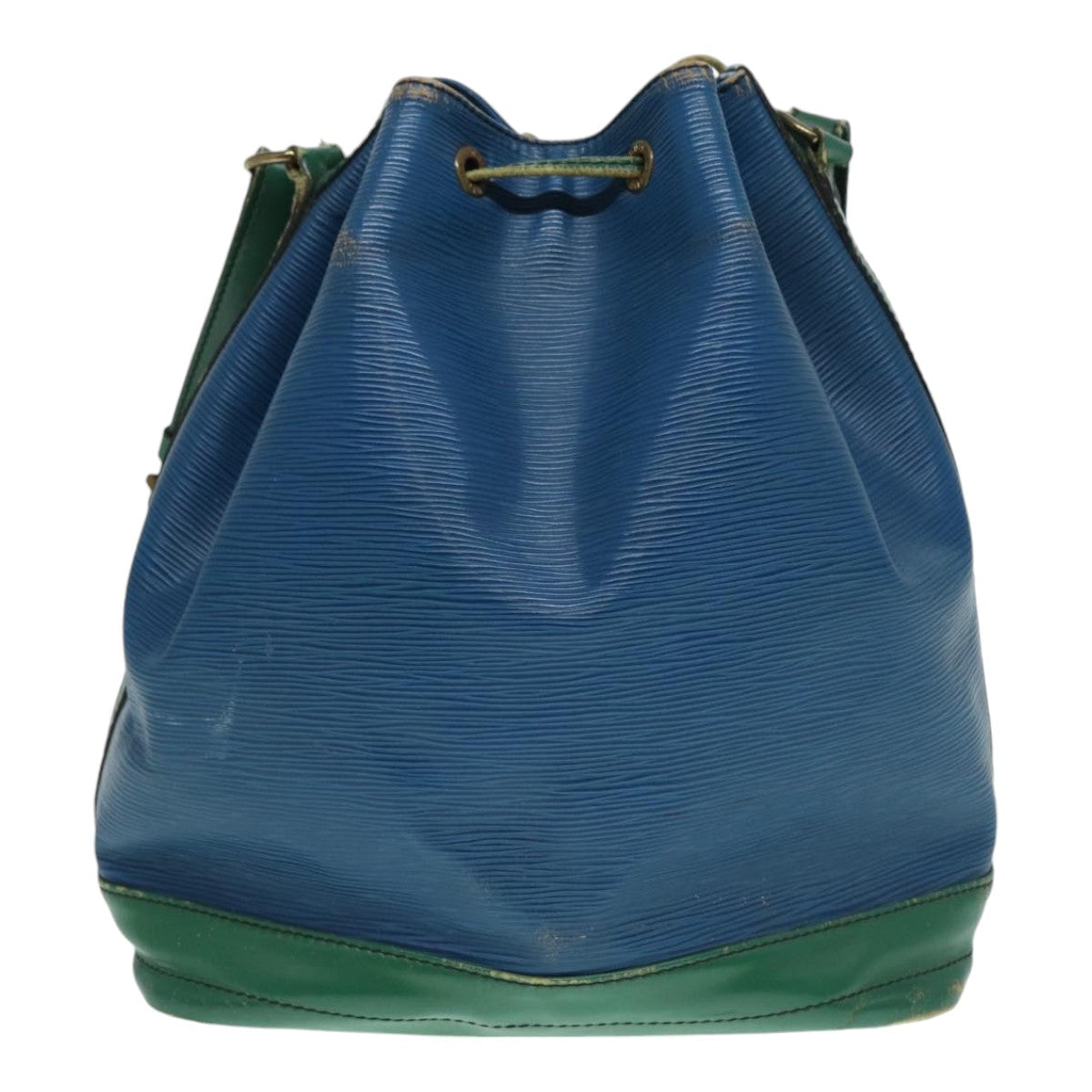 LOUIS VUITTON Epi Noe Shoulder Bag Bicolor Green Blue M44044 LV 87792