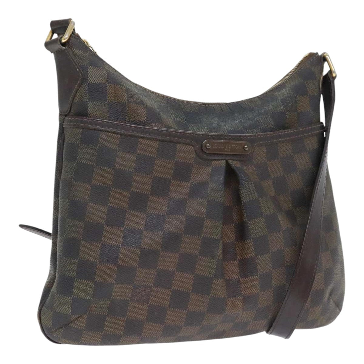 LOUIS VUITTON Damier Ebene Bloomsbury PM Shoulder Bag N42251 LV 87793