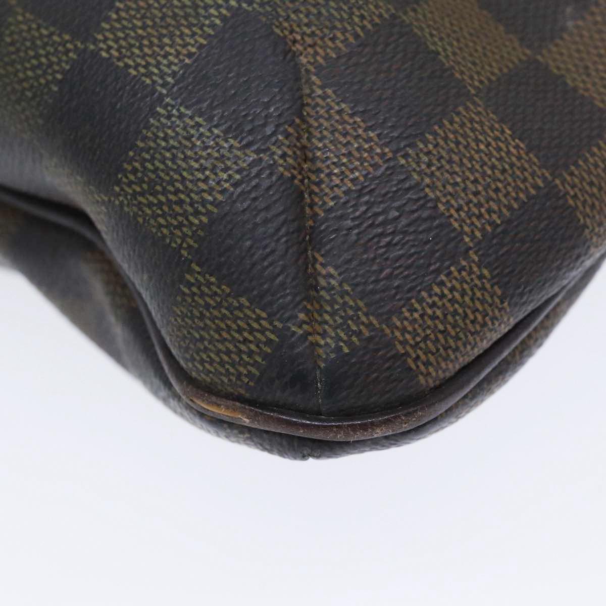 LOUIS VUITTON Damier Ebene Bloomsbury PM Shoulder Bag N42251 LV 87793