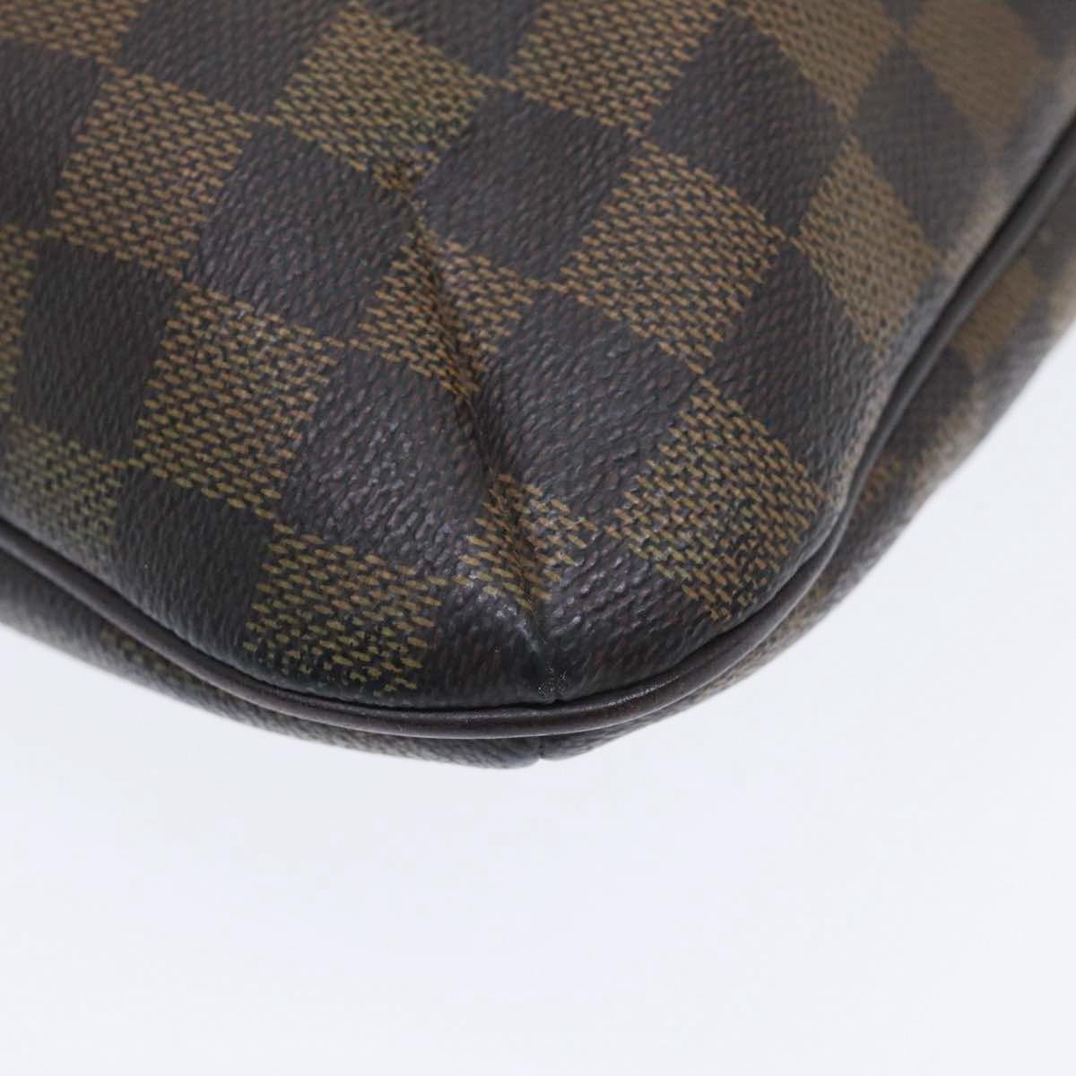 LOUIS VUITTON Damier Ebene Bloomsbury PM Shoulder Bag N42251 LV 87793