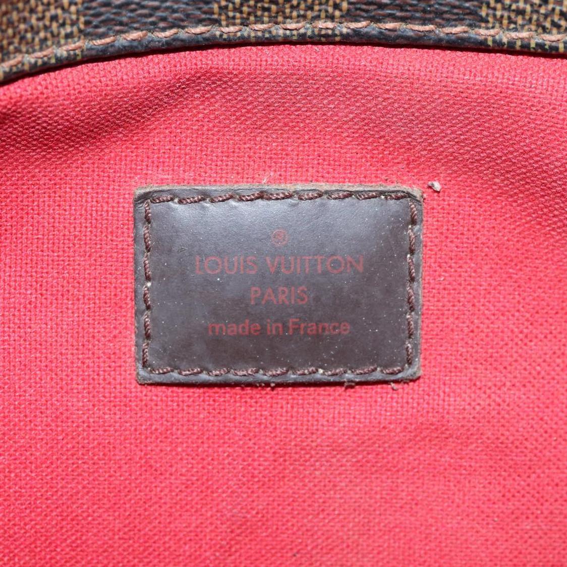 LOUIS VUITTON Damier Ebene Bloomsbury PM Shoulder Bag N42251 LV 87793