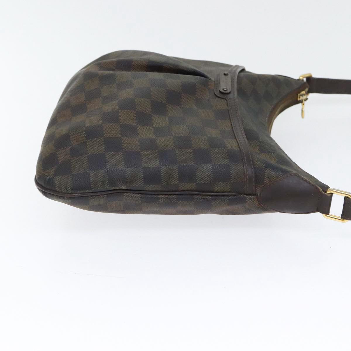 LOUIS VUITTON Damier Ebene Bloomsbury PM Shoulder Bag N42251 LV 87793