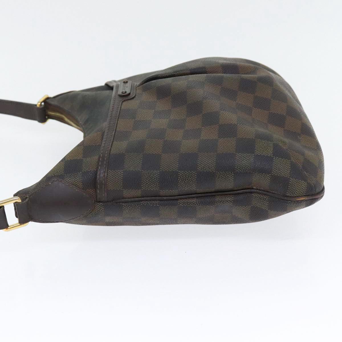 LOUIS VUITTON Damier Ebene Bloomsbury PM Shoulder Bag N42251 LV 87793
