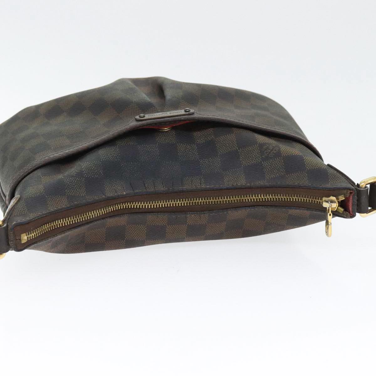 LOUIS VUITTON Damier Ebene Bloomsbury PM Shoulder Bag N42251 LV 87793