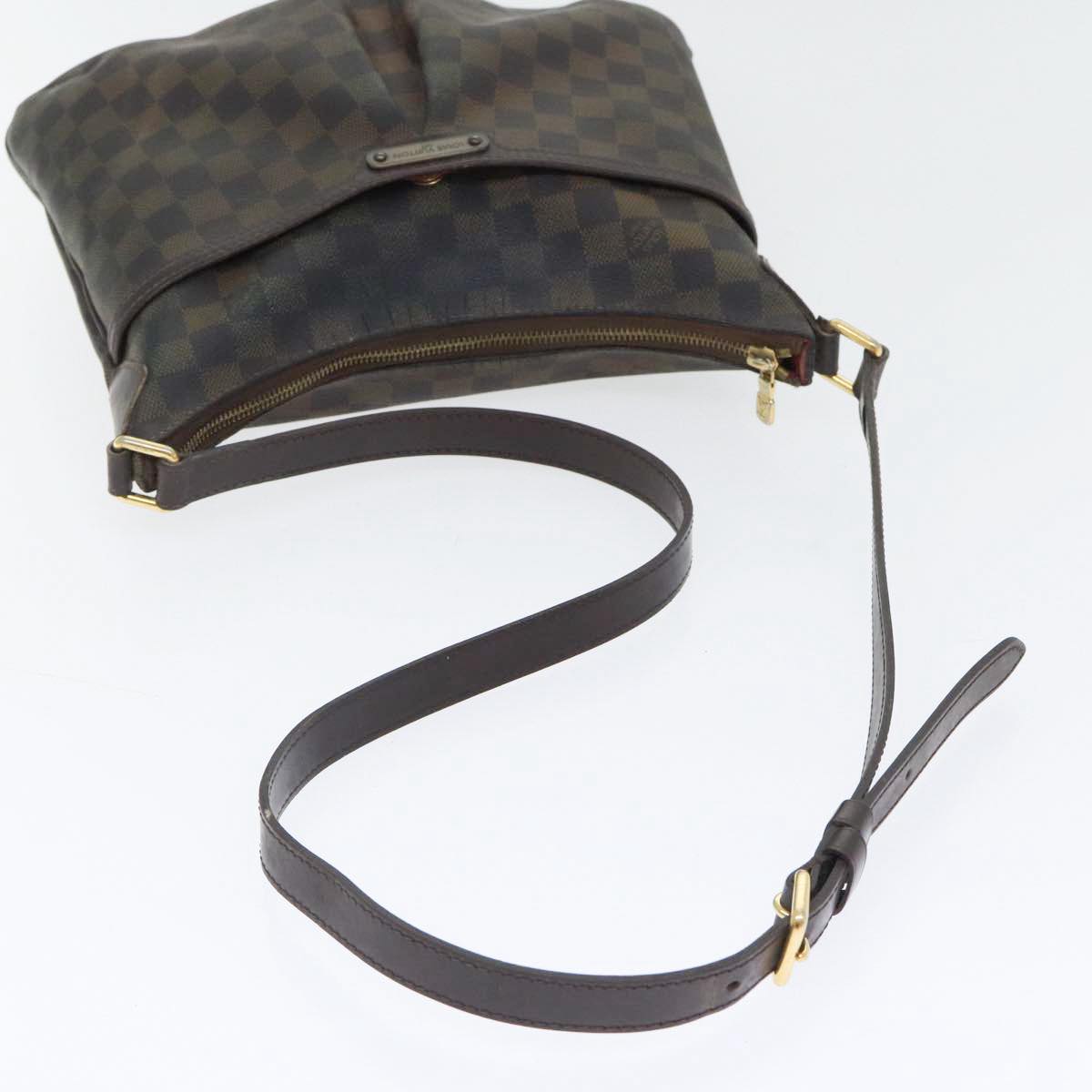 LOUIS VUITTON Damier Ebene Bloomsbury PM Shoulder Bag N42251 LV 87793