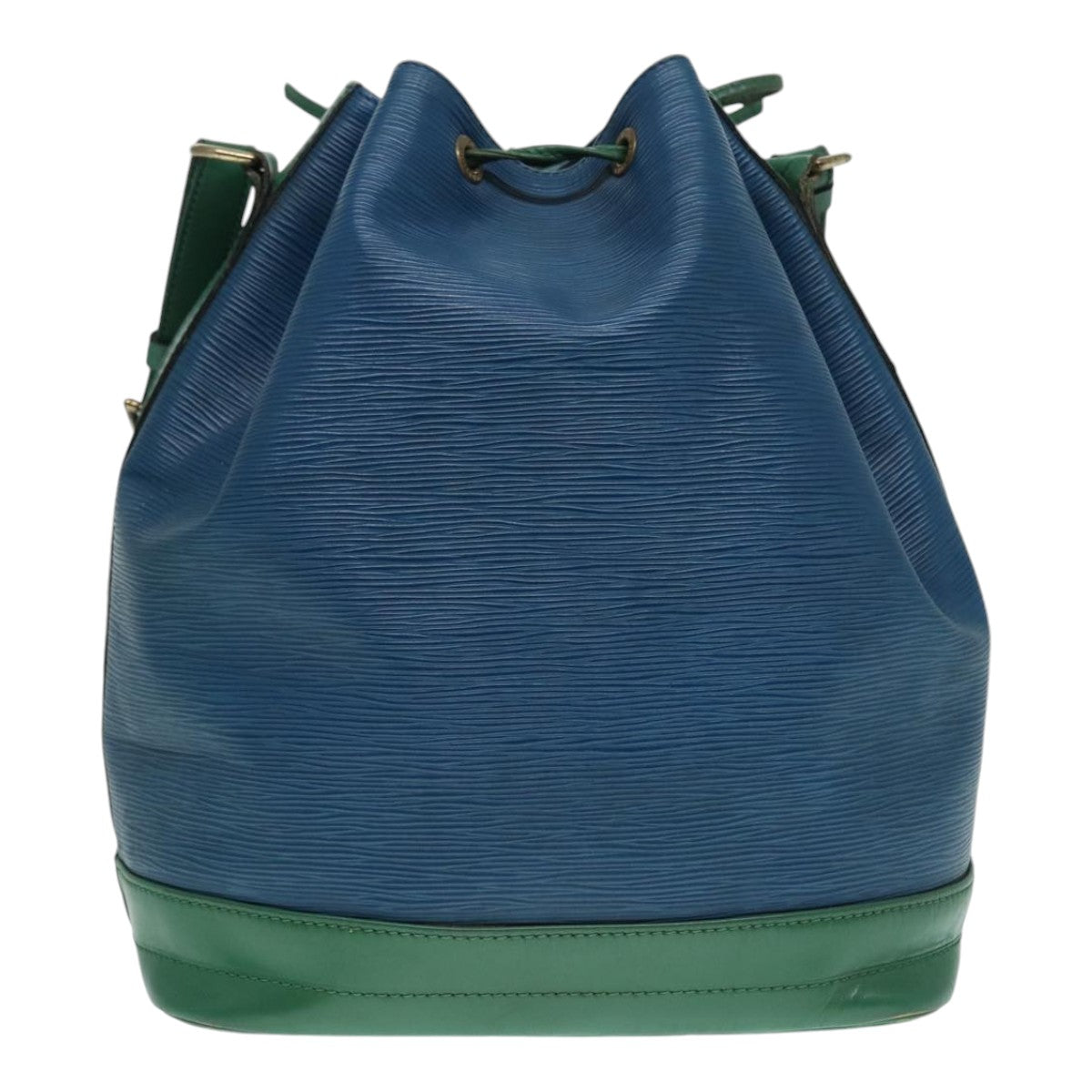 LOUIS VUITTON Epi Noe Shoulder Bag Bicolor Green Blue M44044 LV 87795