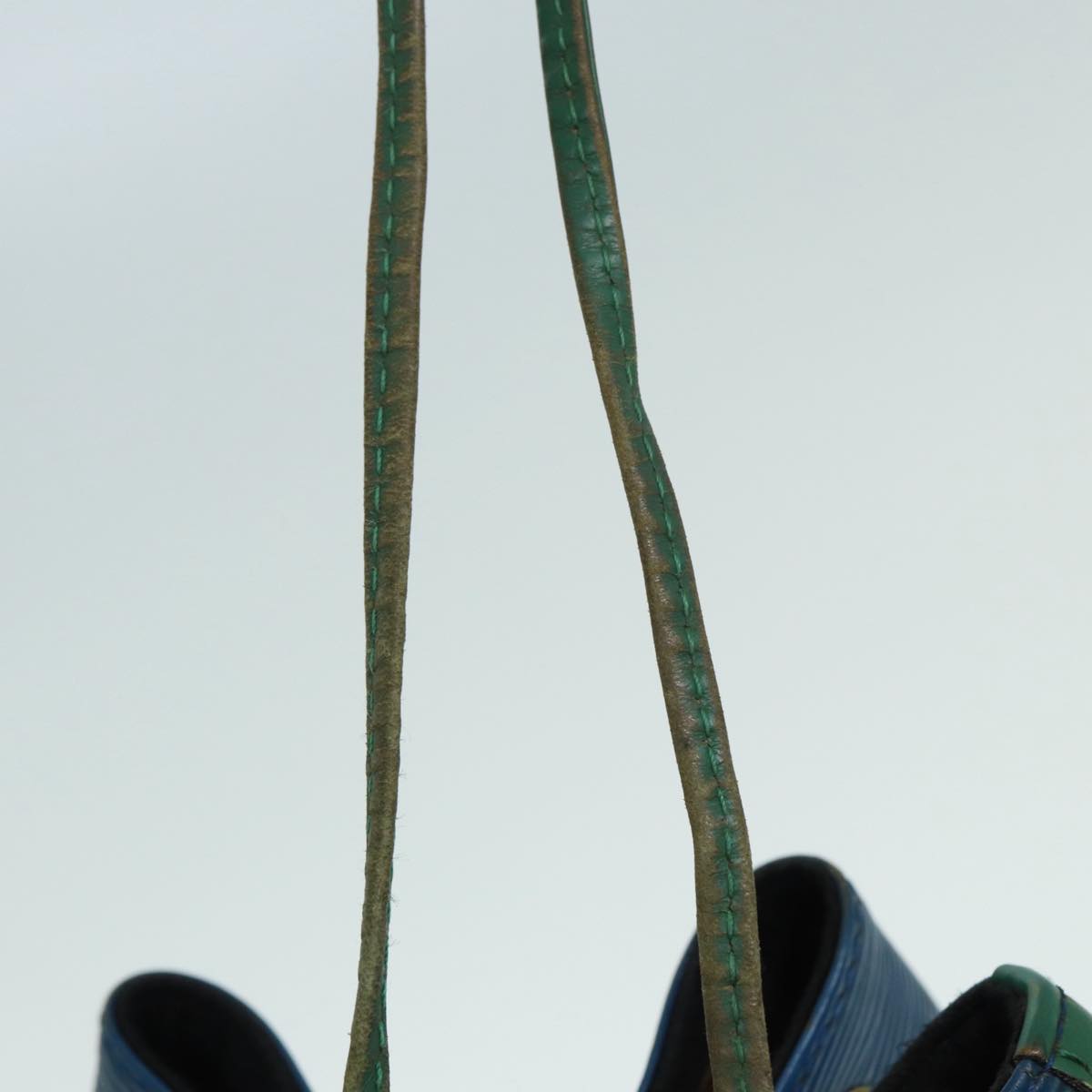 LOUIS VUITTON Epi Noe Shoulder Bag Bicolor Green Blue M44044 LV 87795
