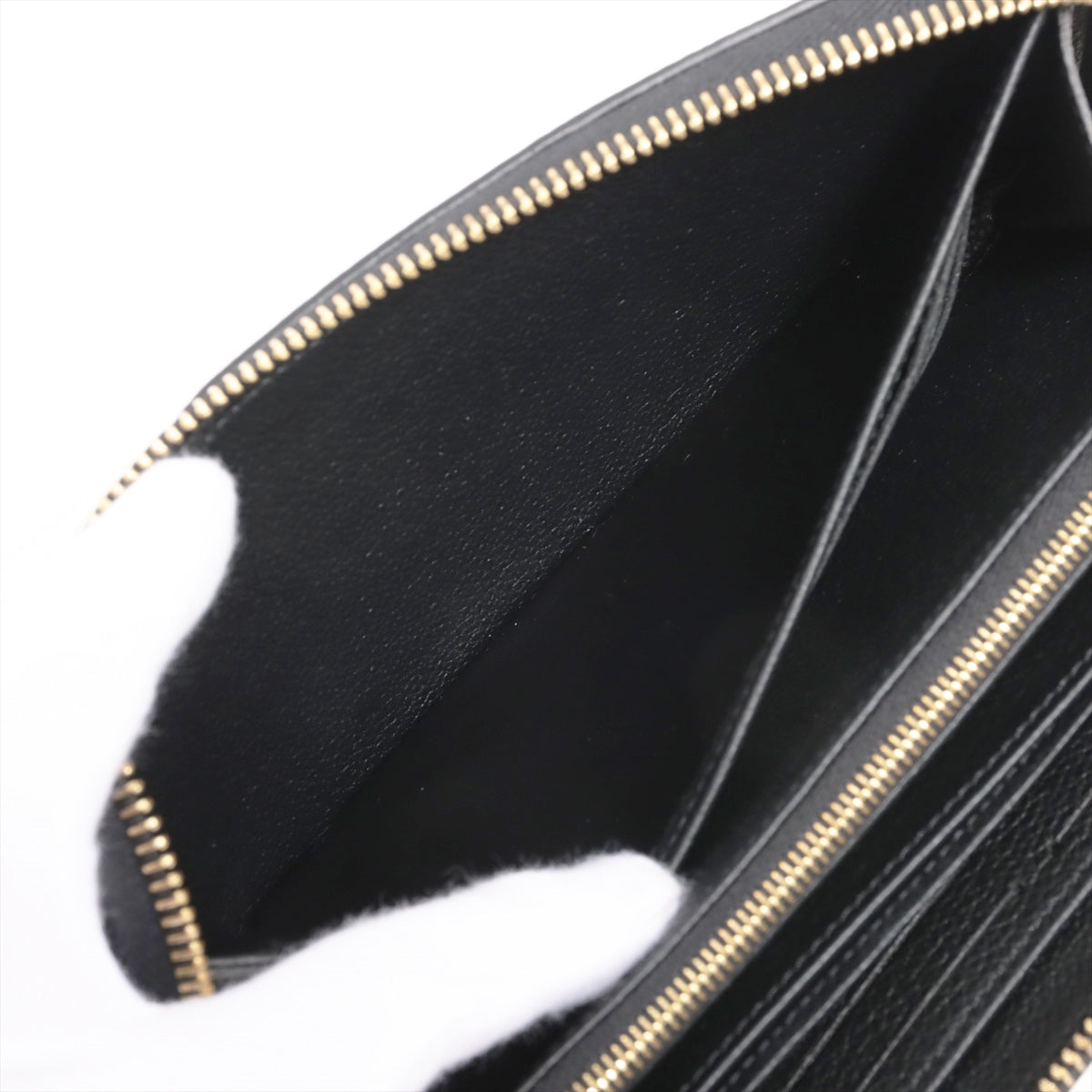 Louis Vuitton Bi-Color Monogram Implant Zippyr Wallet M80481 Noneir Round Zipper Wallet