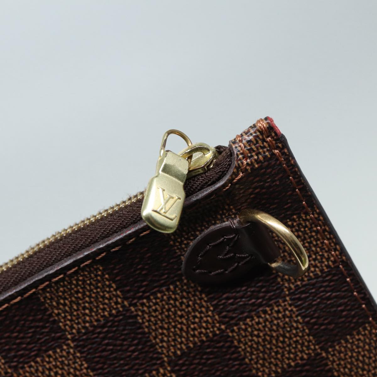 LOUIS VUITTON Damier Ebene Neverfull MM Tote Bag N51105 LV 87833