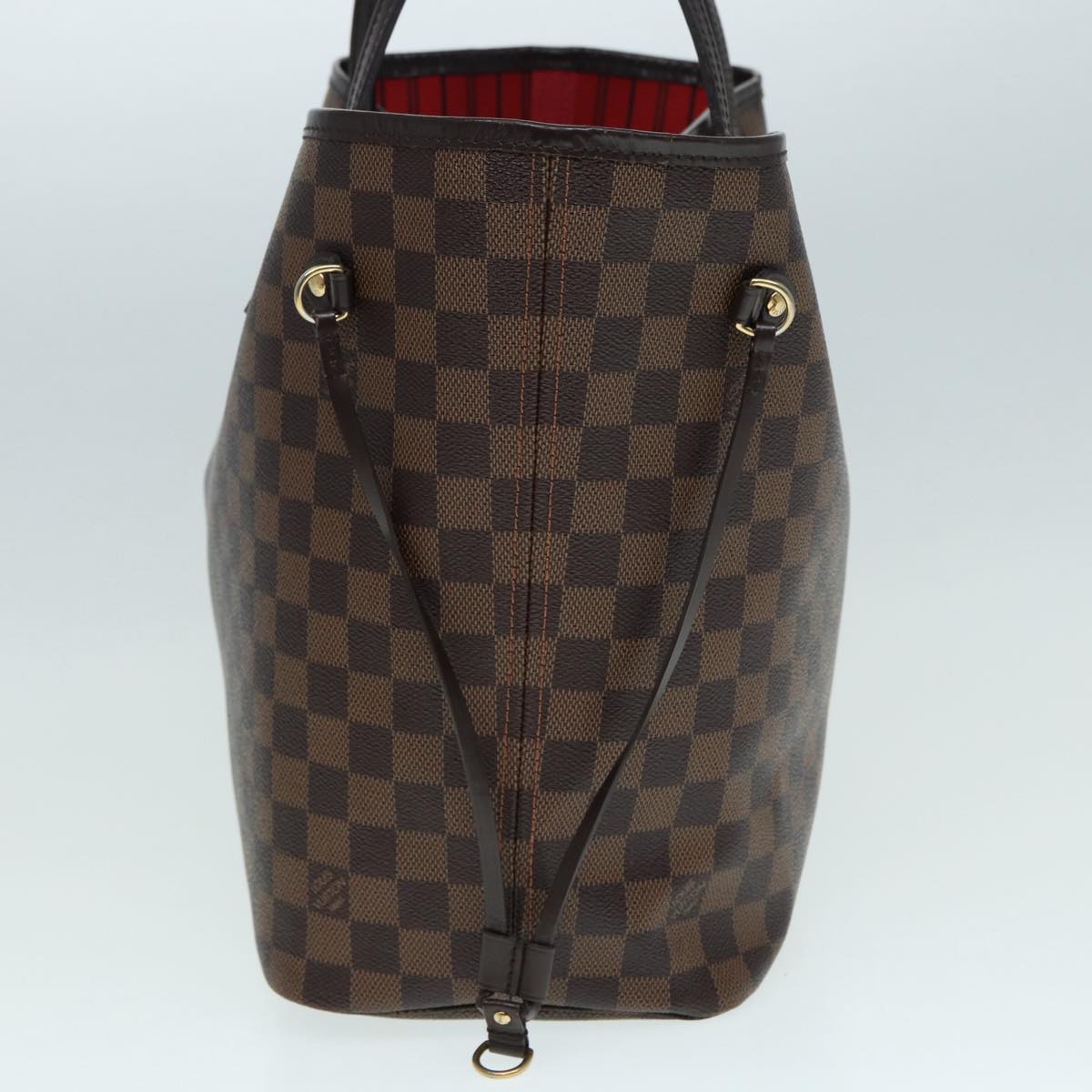 LOUIS VUITTON Damier Ebene Neverfull MM Tote Bag N51105 LV 87833