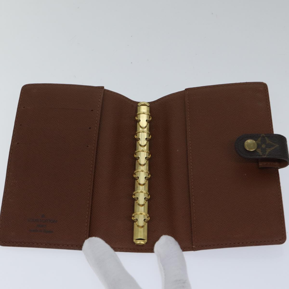 LOUIS VUITTON Monogram Agenda PM Day Planner Cover R20005 LV 87842