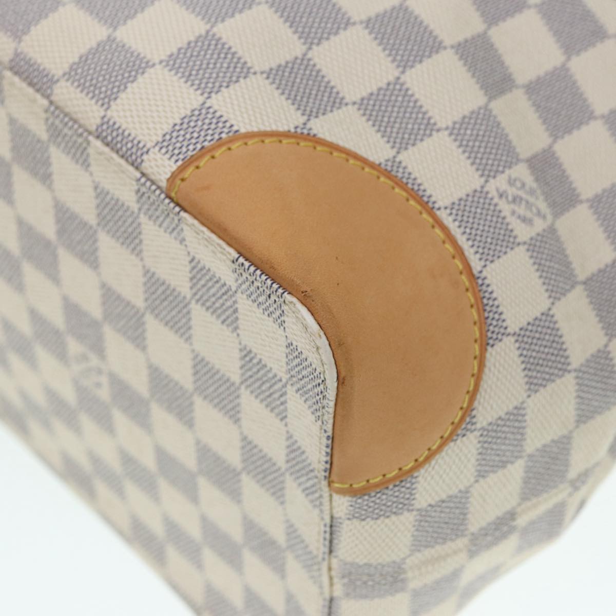 LOUIS VUITTON Damier Azur Hampstead MM Tote Bag N51206 LV 87843