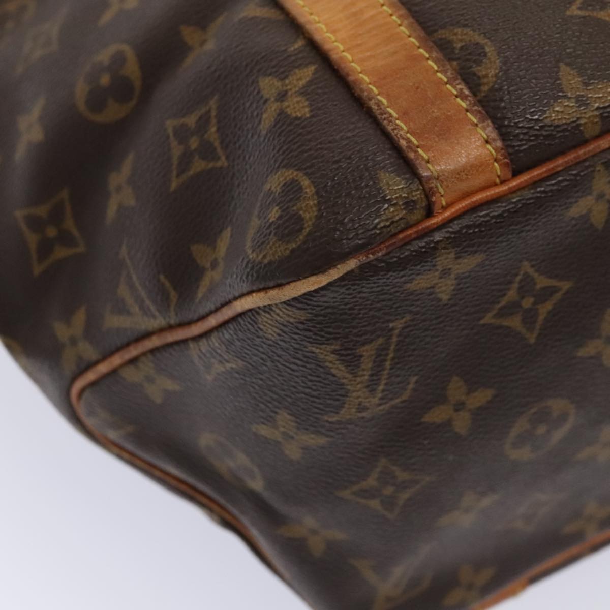 LOUIS VUITTON Monogram Sac Shopping Tote Bag M51108 LV 87844