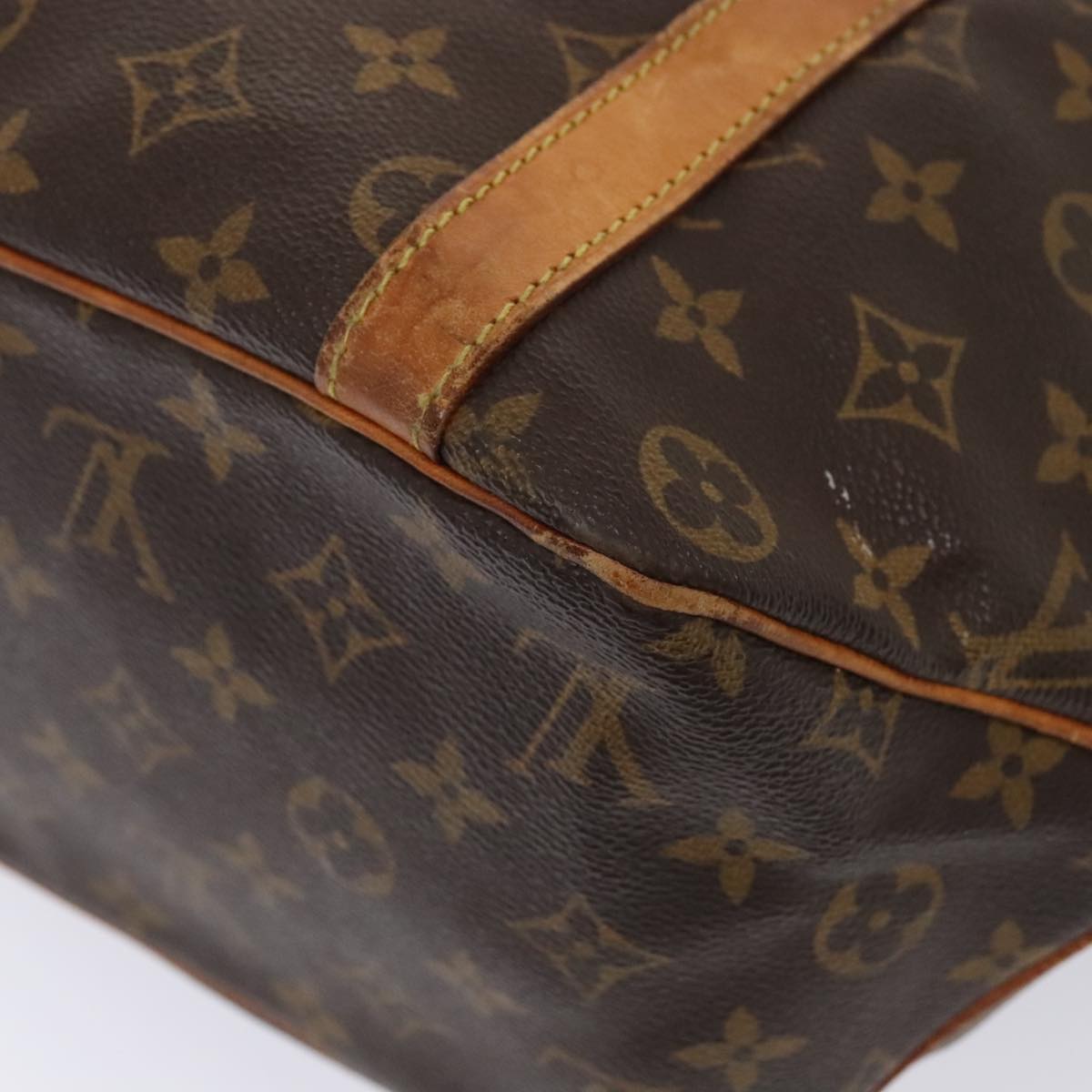 LOUIS VUITTON Monogram Sac Shopping Tote Bag M51108 LV 87844