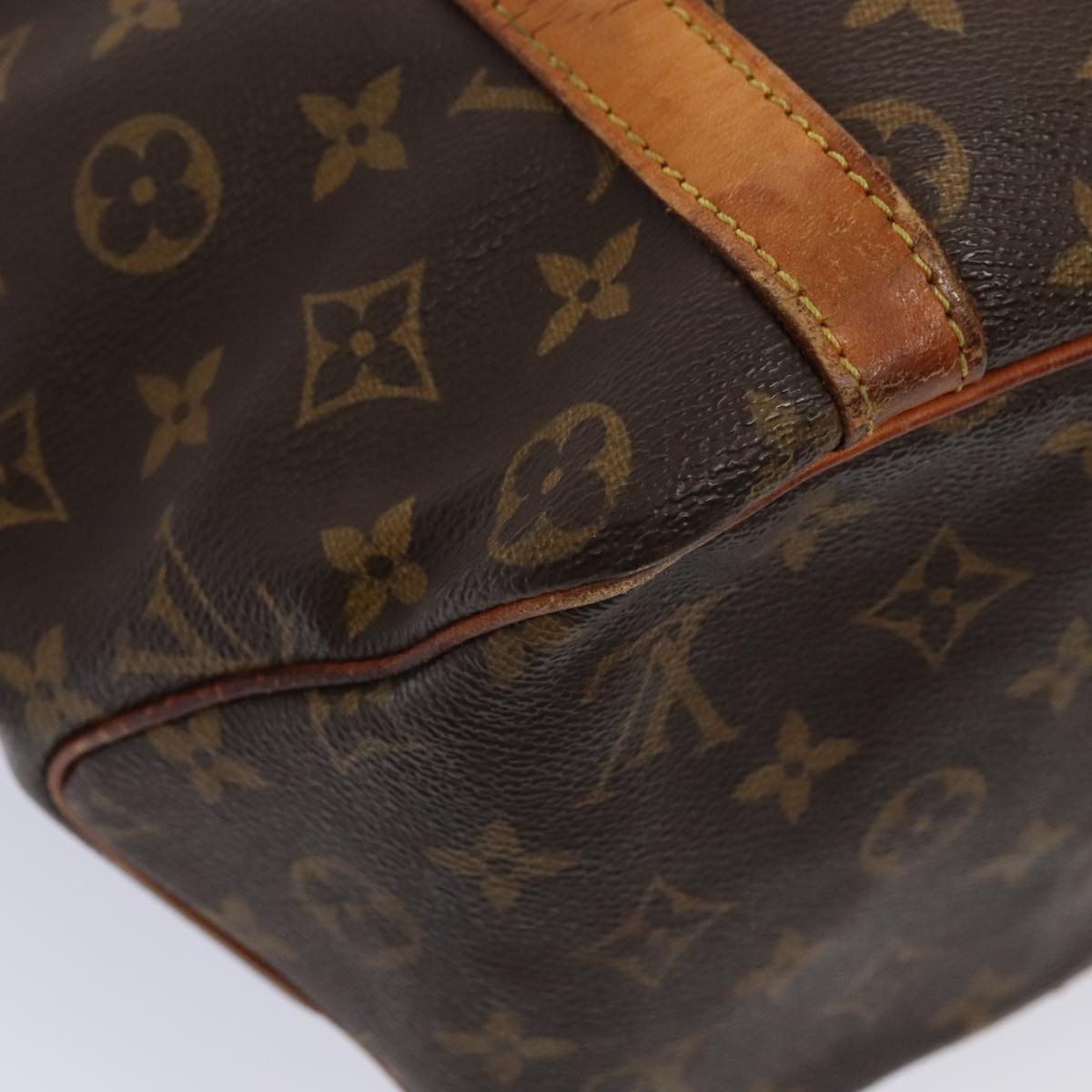 LOUIS VUITTON Monogram Sac Shopping Tote Bag M51108 LV 87844