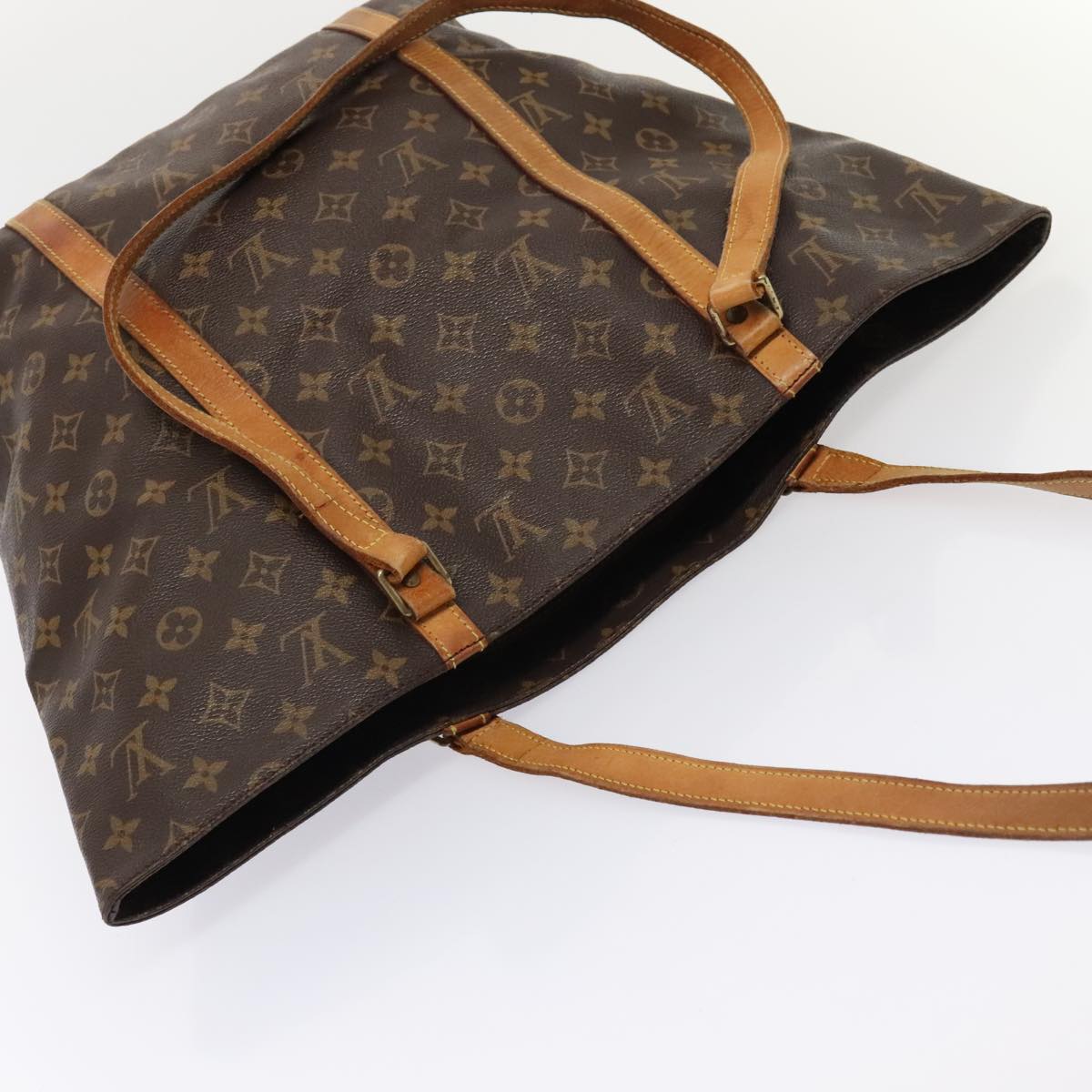 LOUIS VUITTON Monogram Sac Shopping Tote Bag M51108 LV 87844
