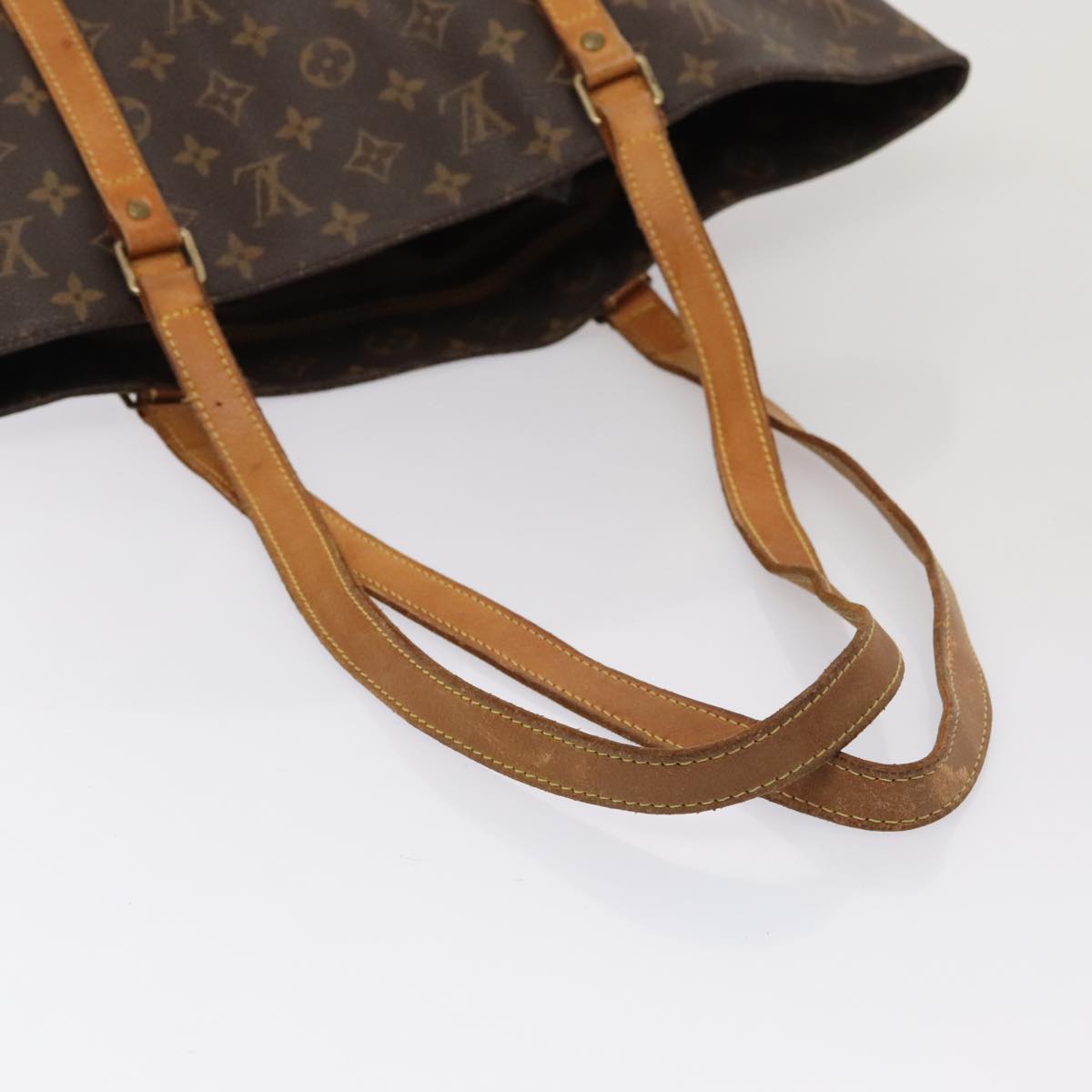 LOUIS VUITTON Monogram Sac Shopping Tote Bag M51108 LV 87844