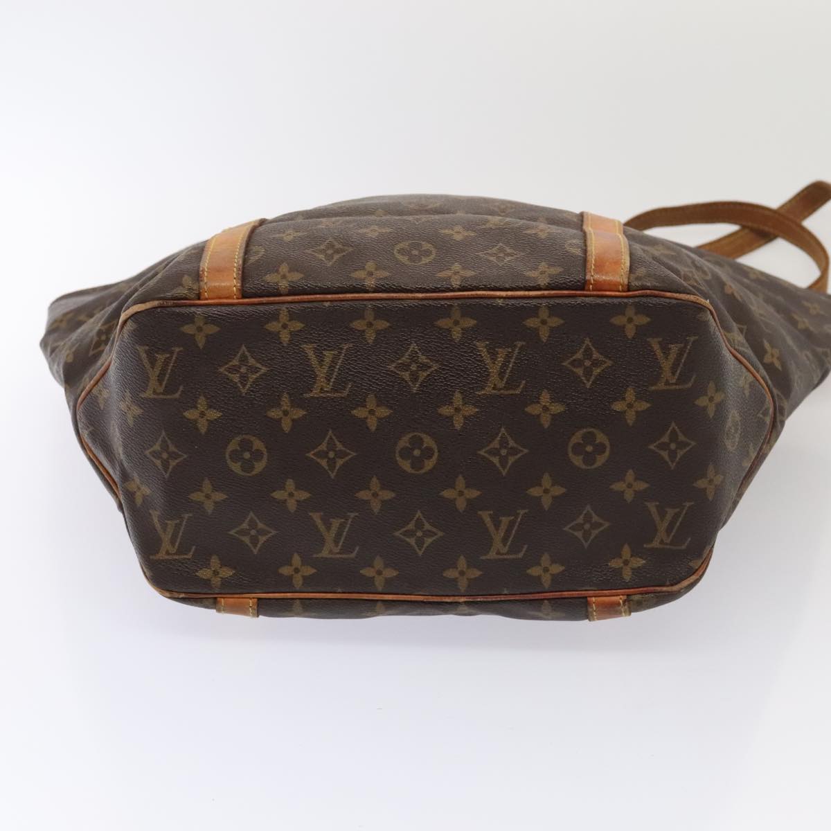 LOUIS VUITTON Monogram Sac Shopping Tote Bag M51108 LV 87844