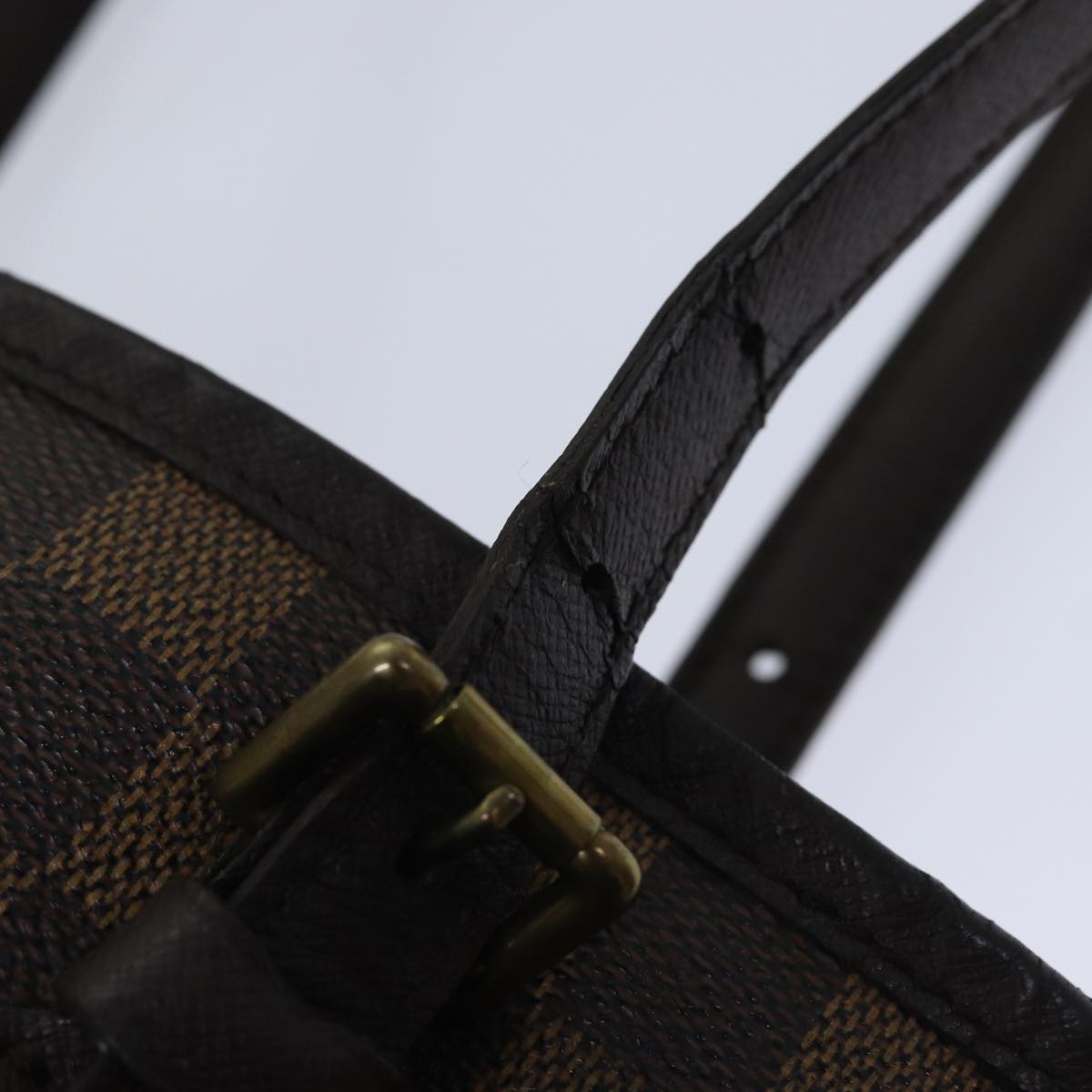 LOUIS VUITTON Damier Ebene Marais Shoulder Bag N42240 LV 87846