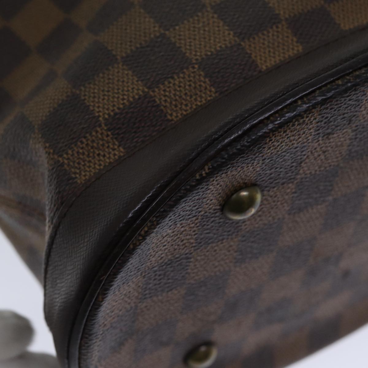 LOUIS VUITTON Damier Ebene Marais Shoulder Bag N42240 LV 87846