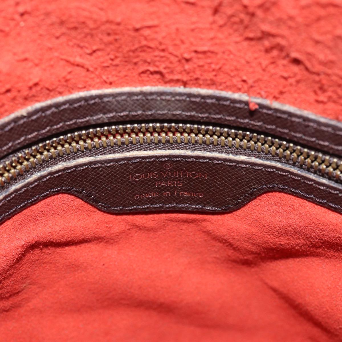 LOUIS VUITTON Damier Ebene Marais Shoulder Bag N42240 LV 87846