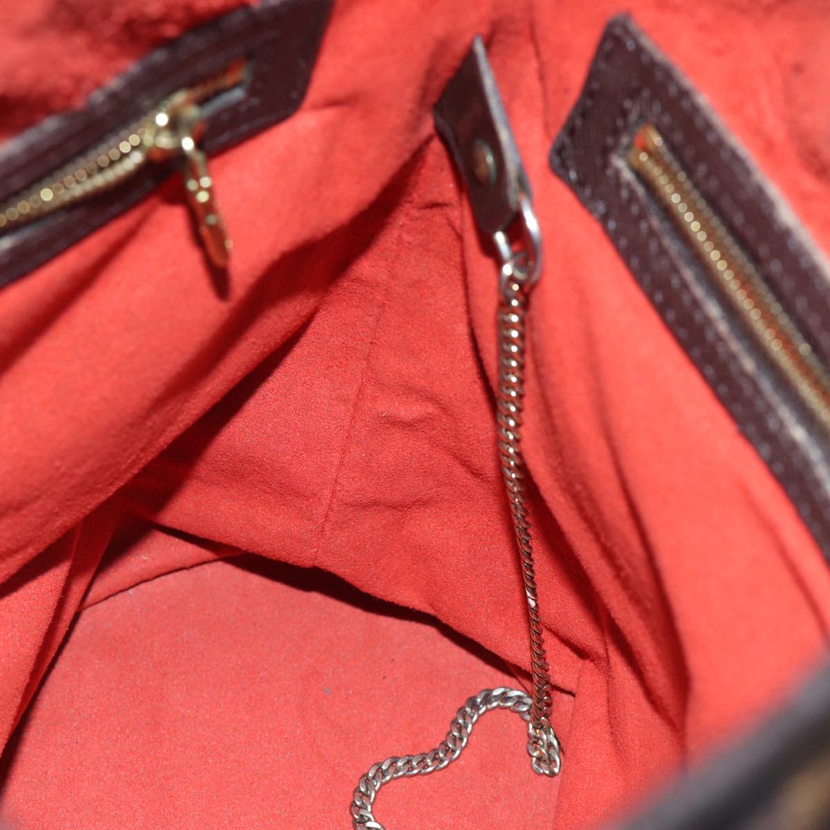 LOUIS VUITTON Damier Ebene Marais Shoulder Bag N42240 LV 87846
